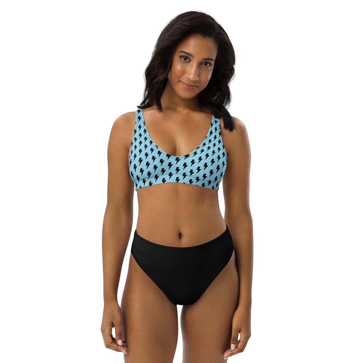 PITTED Blue Lightning Bikini – Bold, Stylish & Eco-Friendly
