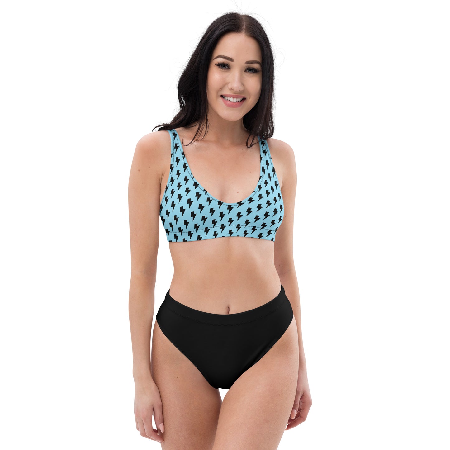 PITTED Blue Lightning Bikini – Bold, Stylish & Eco-Friendly