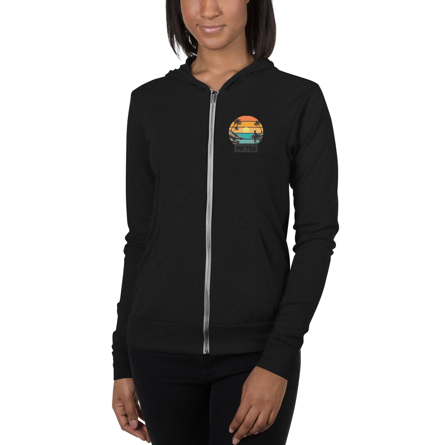 Beach Life Women's Zip-Up Hoodie | Comfort Meets Style