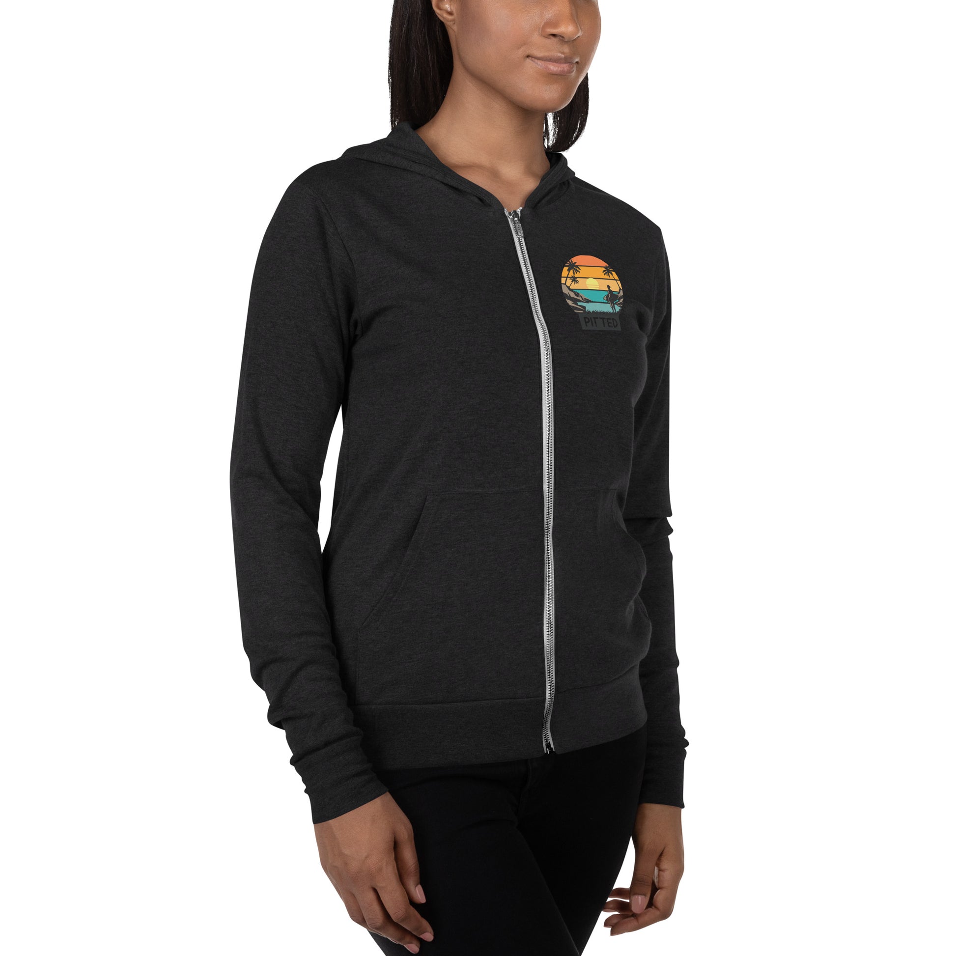 Beach Life Women's Zip-Up Hoodie | Comfort Meets Style