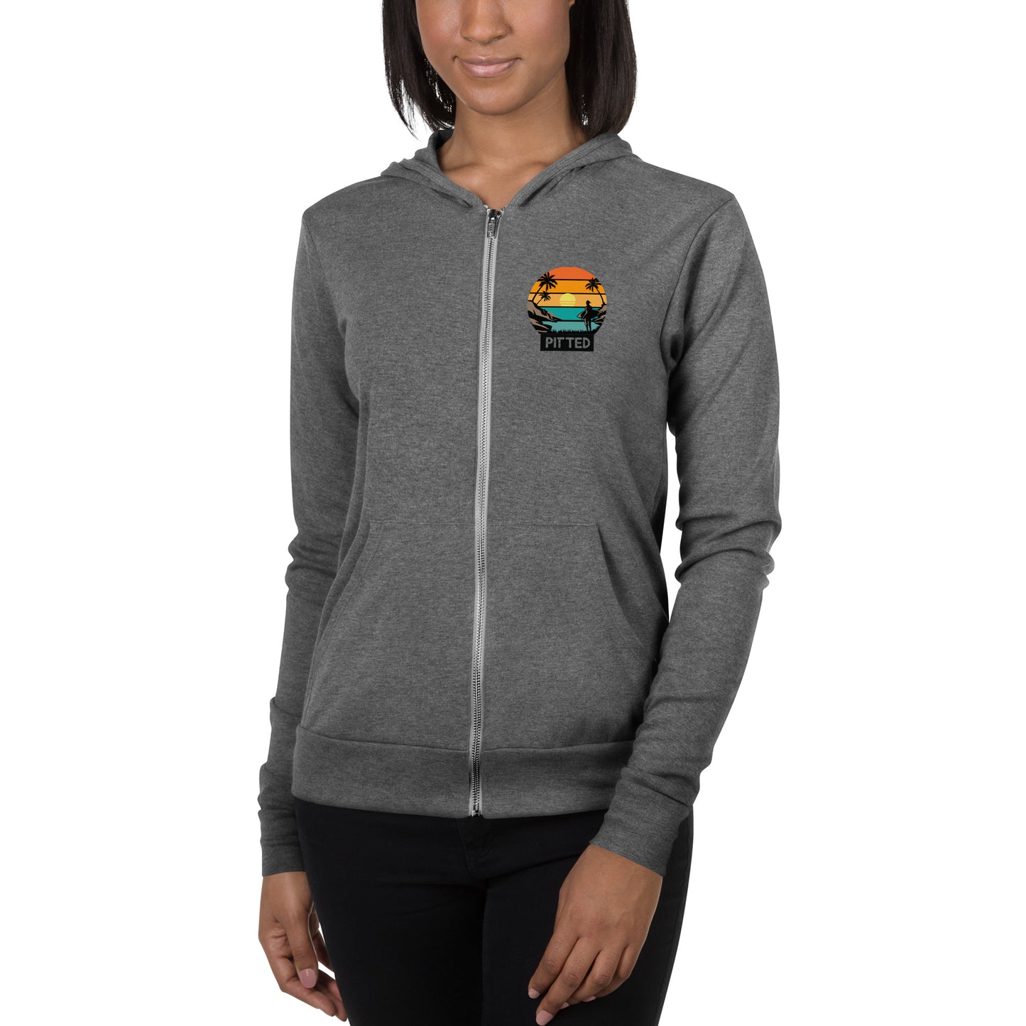 Beach Life Women's Zip-Up Hoodie | Comfort Meets Style