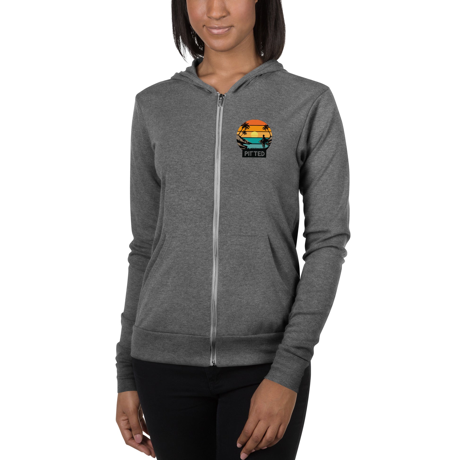 Beach Life Women's Zip-Up Hoodie | Comfort Meets Style