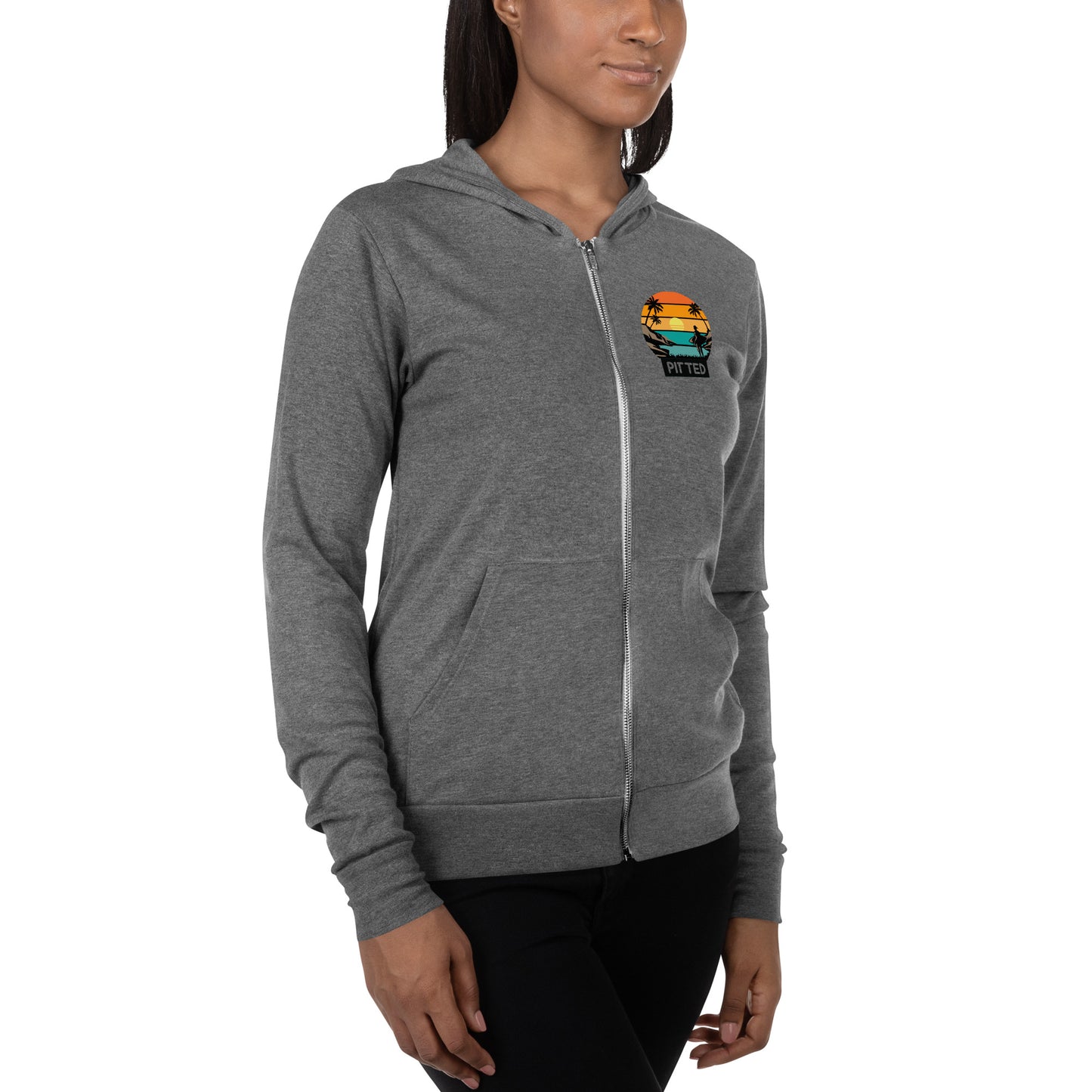 Beach Life Women's Zip-Up Hoodie | Comfort Meets Style