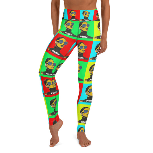 Big Deal Yoga Leggings: Embrace Comfort & Bold Style Right Leg