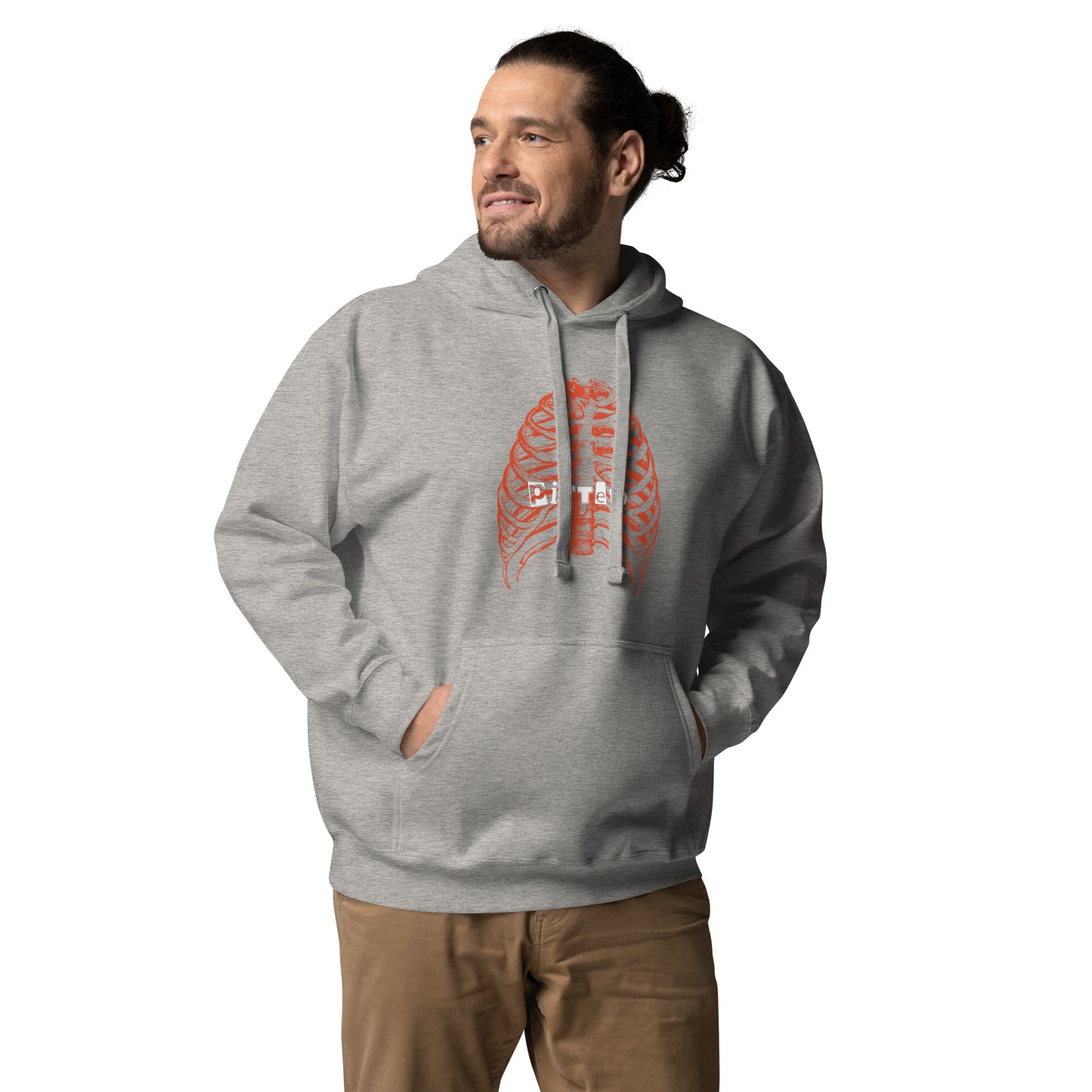 Breathe PITTED Hoodie - Soft, Stylish, and Made-to-OrderUnisex Hoodie