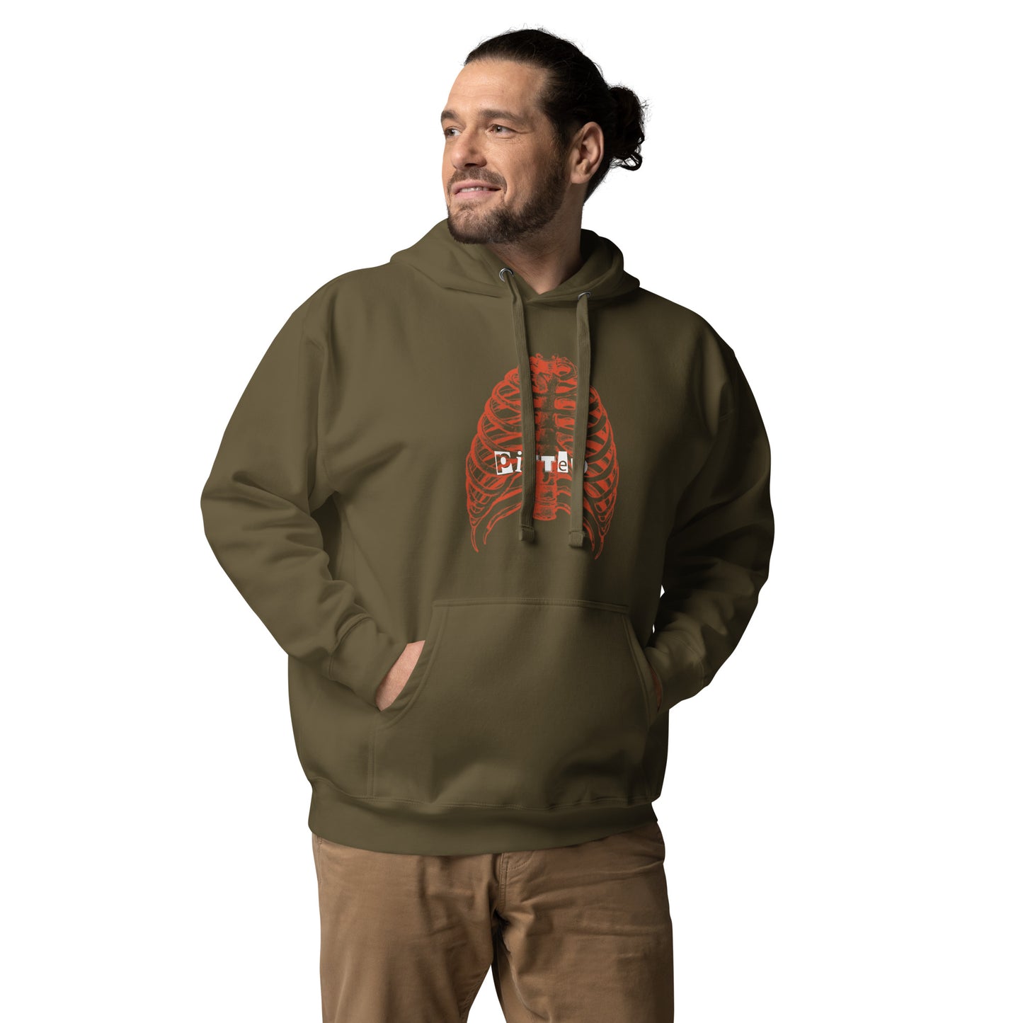 Breathe PITTED Hoodie - Soft, Stylish, and Made-to-OrderUnisex Hoodie