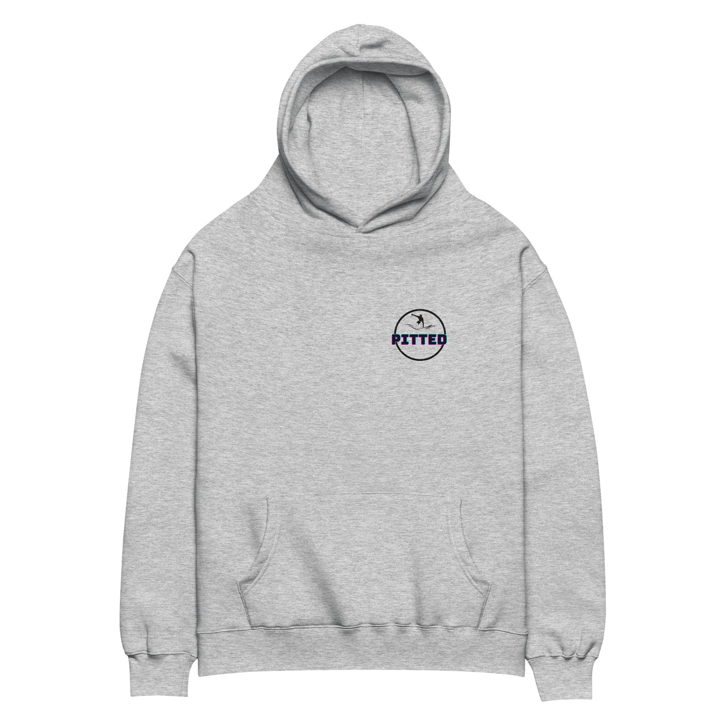 Chasing Moonlight Hoodie: Bold Style Meets Eco Comfort Athletic Heather Front
