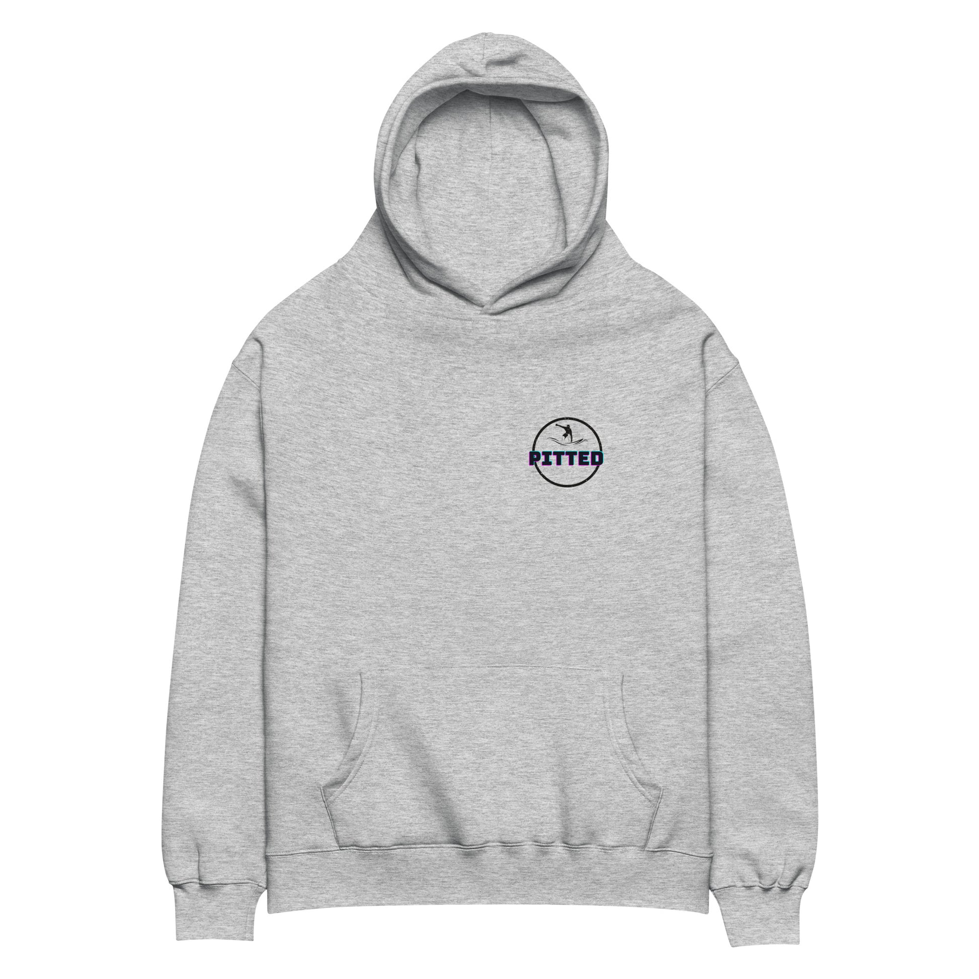 Chasing Moonlight Hoodie: Bold Style Meets Eco Comfort Athletic Heather Front