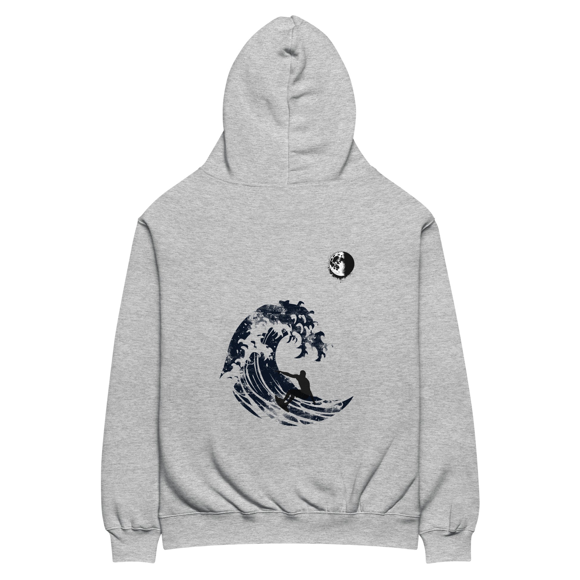 Chasing Moonlight Hoodie: Bold Style Meets Eco Comfort Athletic Heather Back