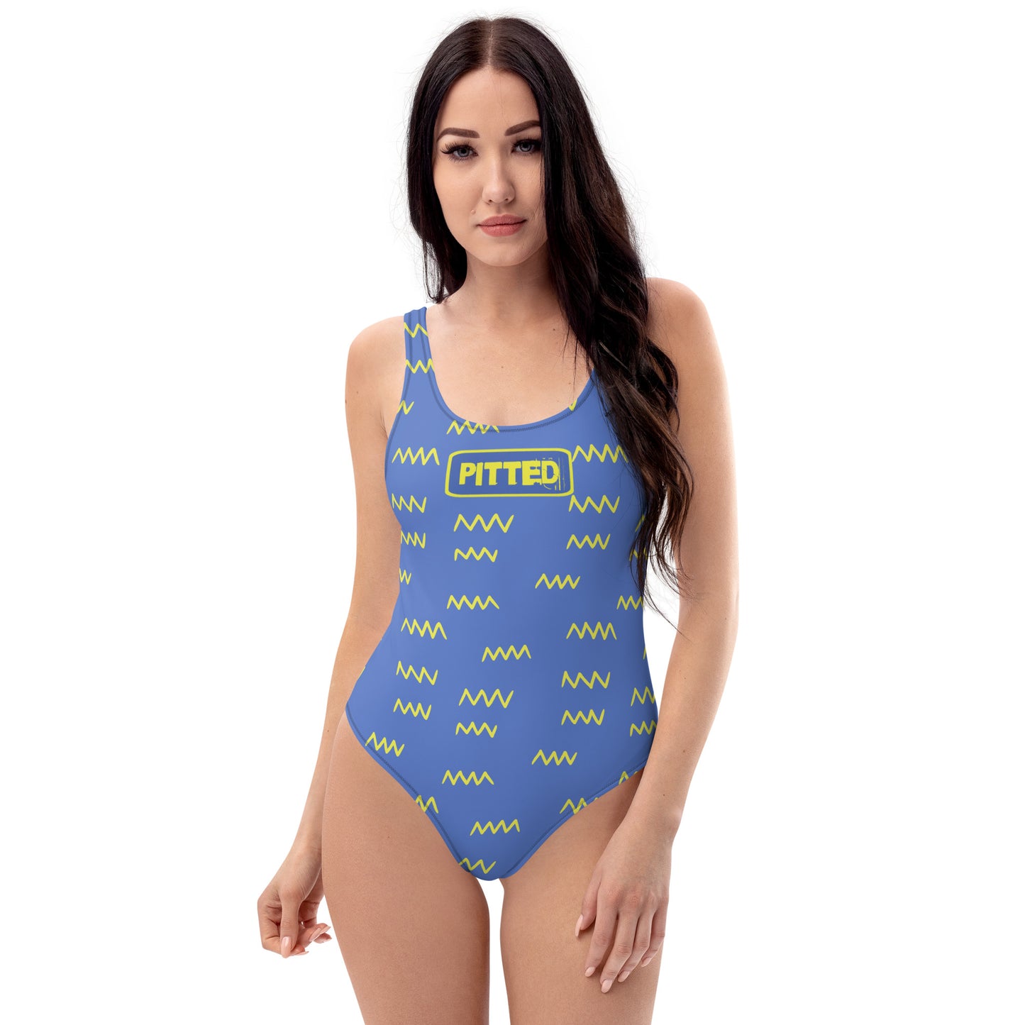 Classic PITTED One-Piece – Stylish, Quick-Drying, UPF 50+