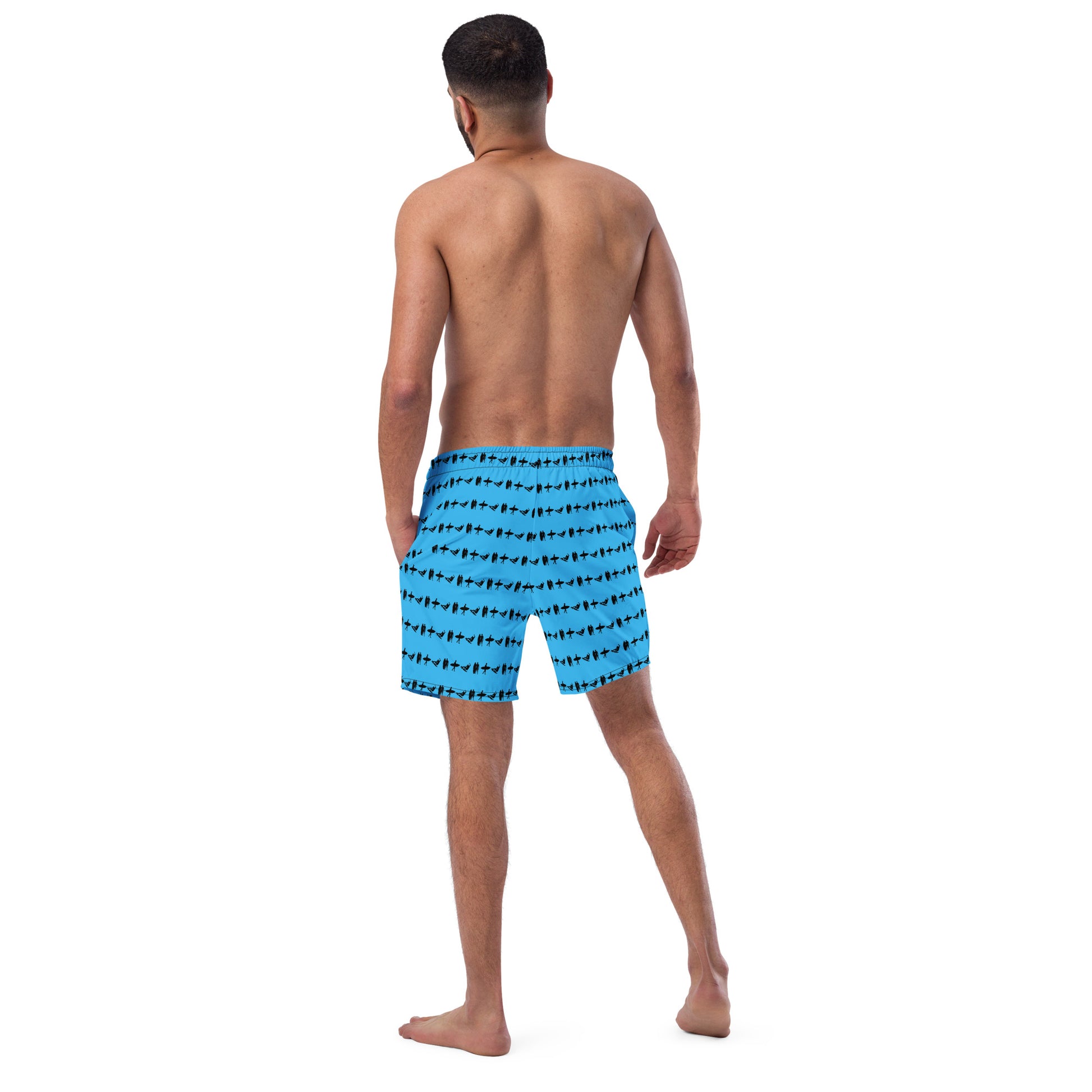 PITTED Surf Print Trunks – Style and Comfort for the Waves