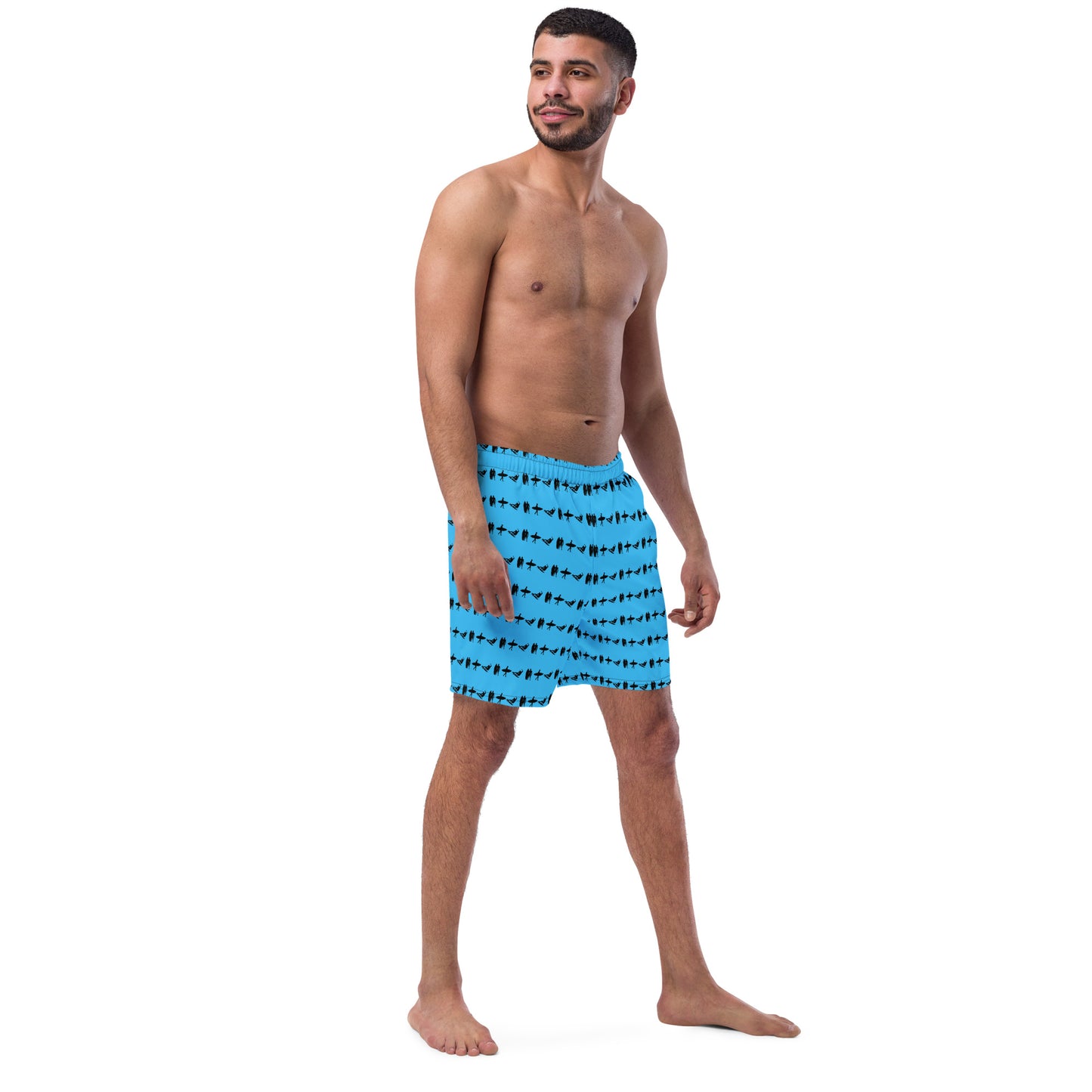 PITTED Surf Print Trunks – Style and Comfort for the Waves