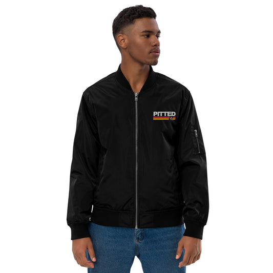 Eco-Friendly PITTED Bomber Jacket – Unisex, Sustainable & Stylish


