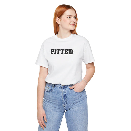 Feel the Power Women’s Graphic T-Shirt by PITTED

