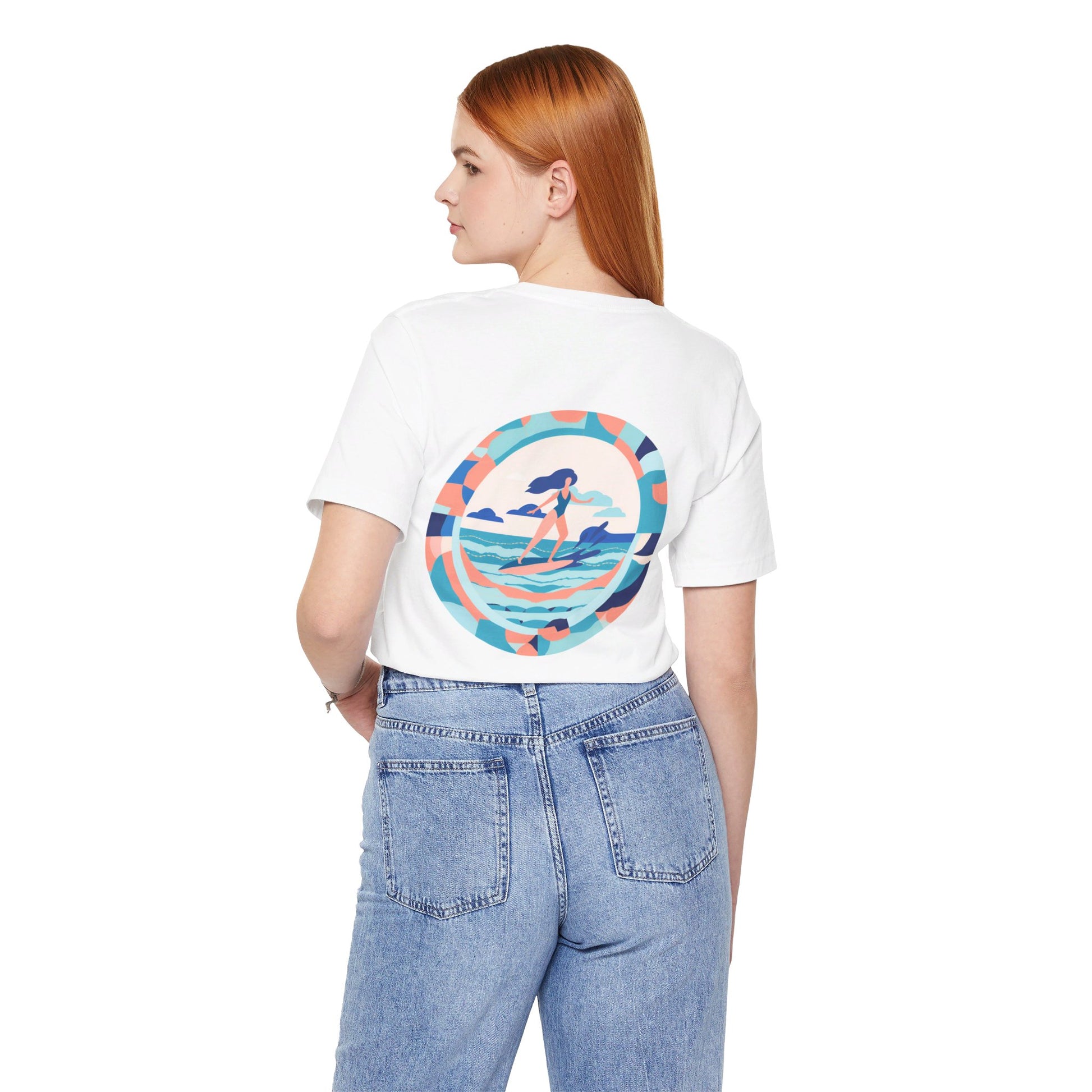 Feel the Power Women’s Graphic T-Shirt by PITTED


