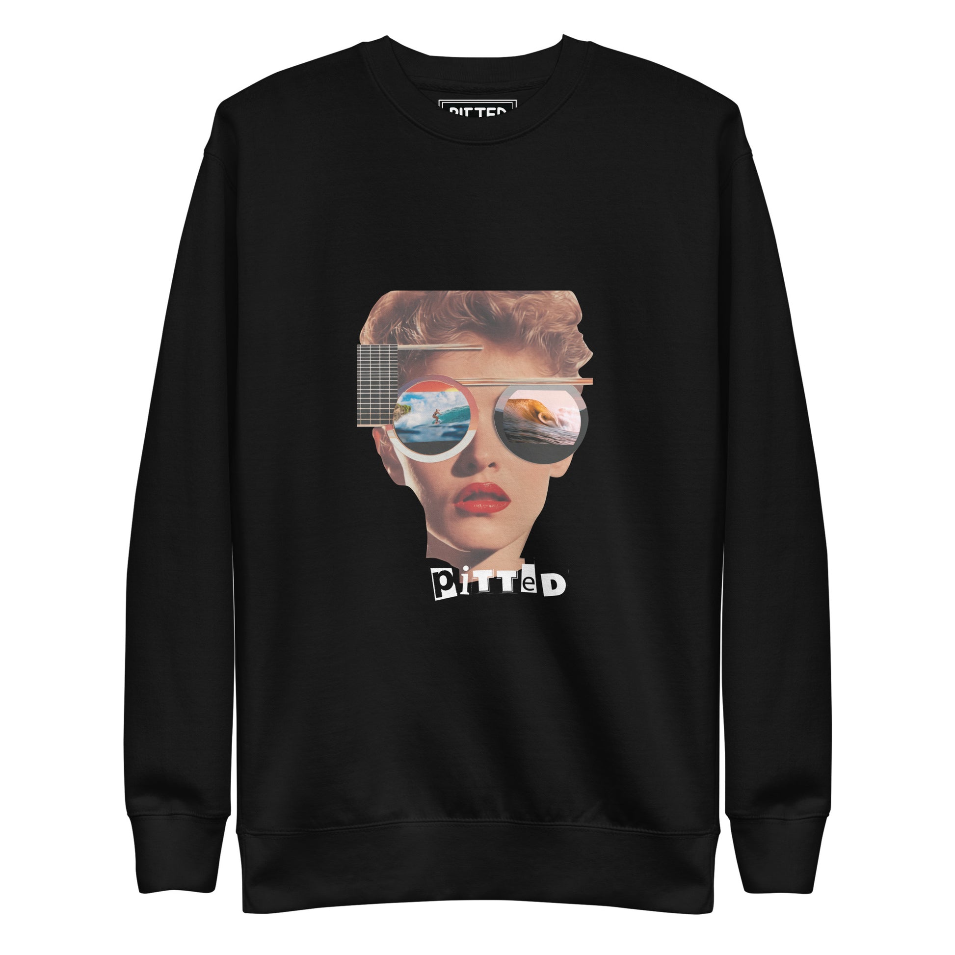 Firing PITTED Crew Neck: Bold Style & Unmatched Comfort Black 