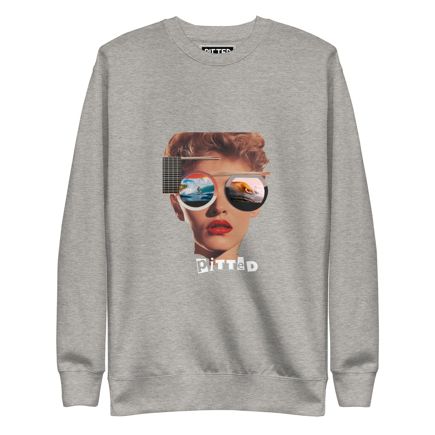 Firing PITTED Crew Neck: Bold Style & Unmatched Comfort Carbon Grey Sweatshirt