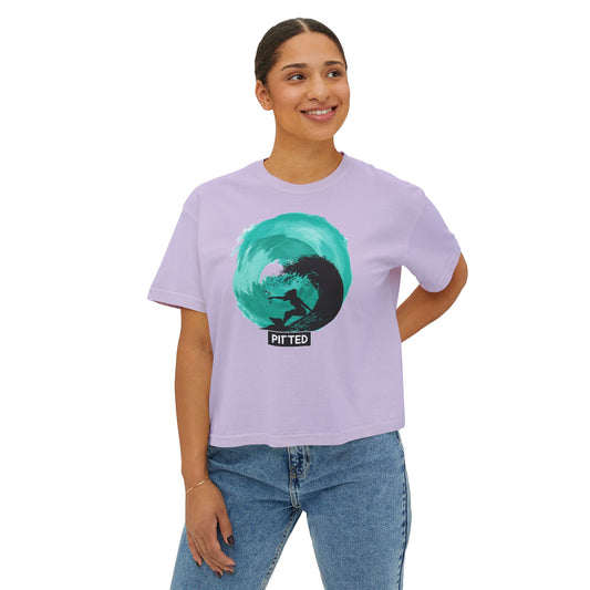 Get PITTED WaterColor Women's Oversized Graphic T-Shirt

