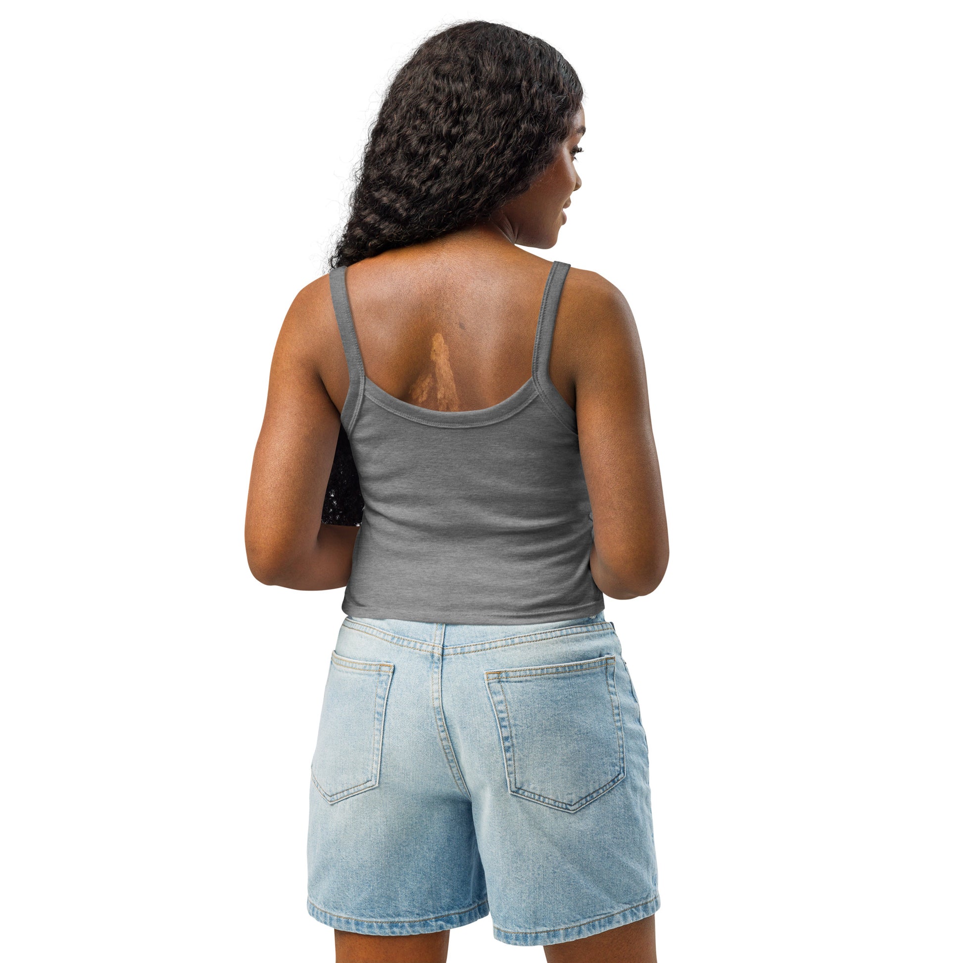 Graffiti Women's Micro-rib Tank Top - Chic & Comfortable