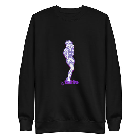 Hey Sailor PITTED Crew Neck: Sail into Bold Comfort Black 