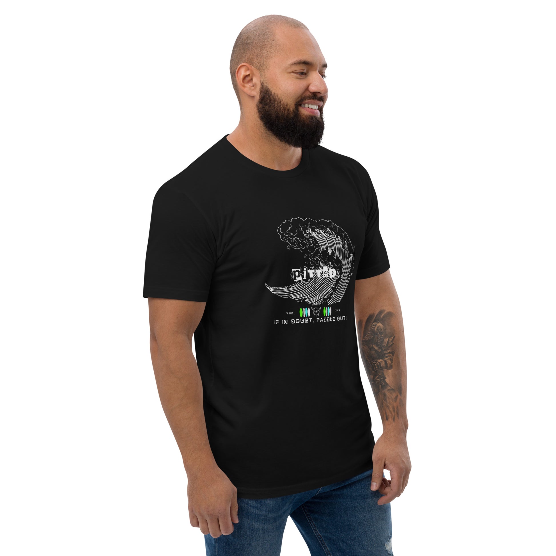 If In Doubt, Paddle OUT Surf Tee - Lightweight, Soft, and Sustainable
