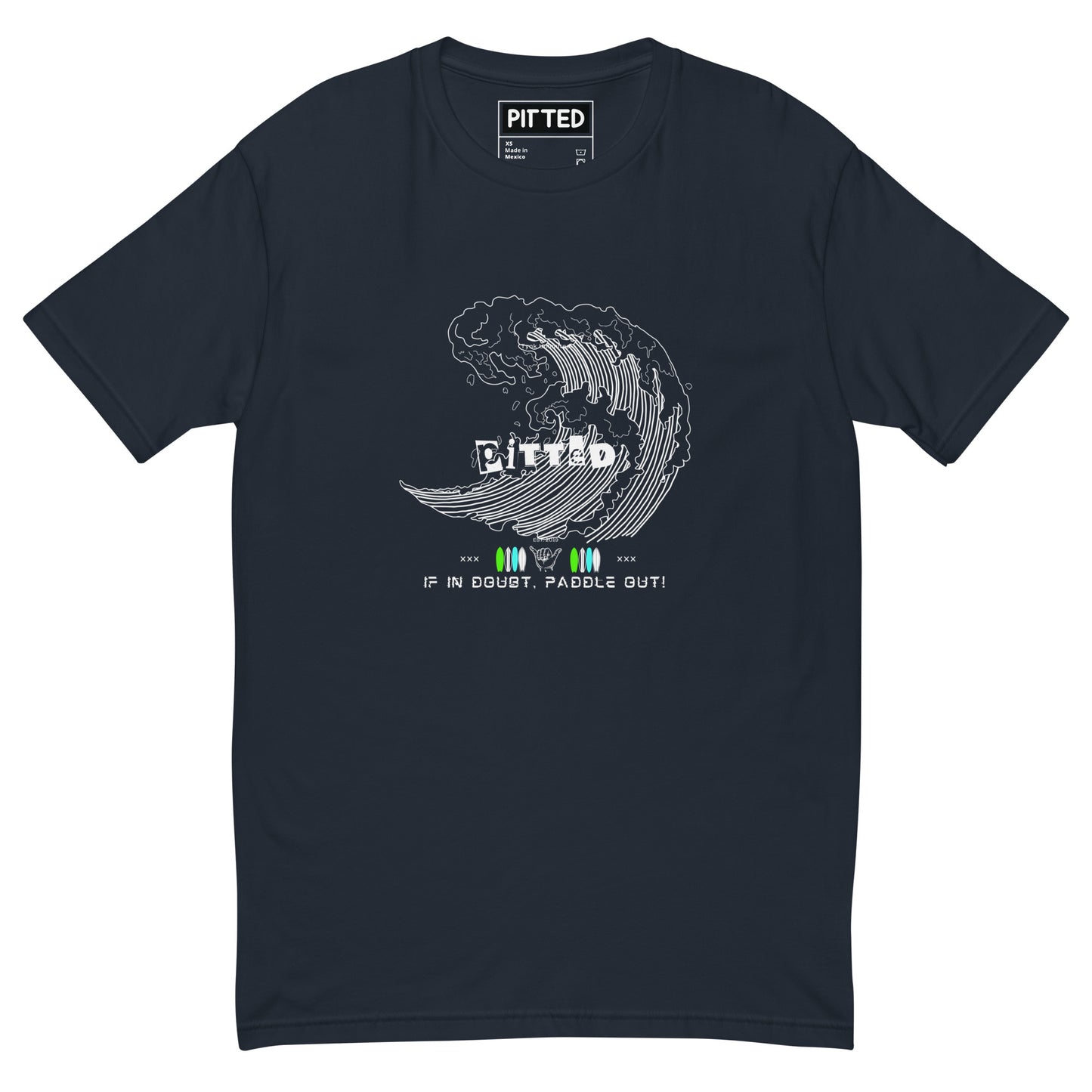 If In Doubt, Paddle OUT Surf Tee - Lightweight, Soft, and Sustainable
