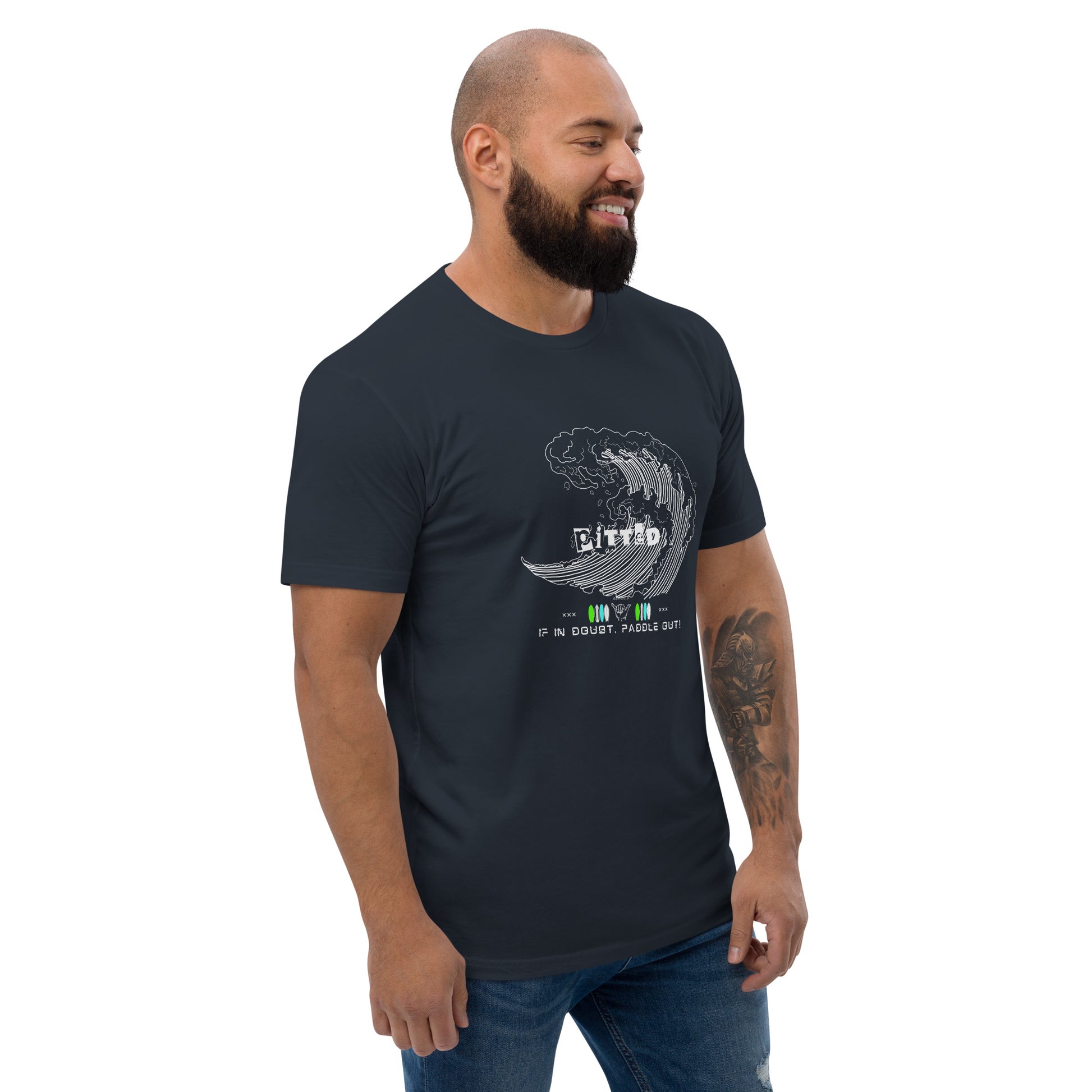 If In Doubt, Paddle OUT Surf Tee - Lightweight, Soft, and Sustainable