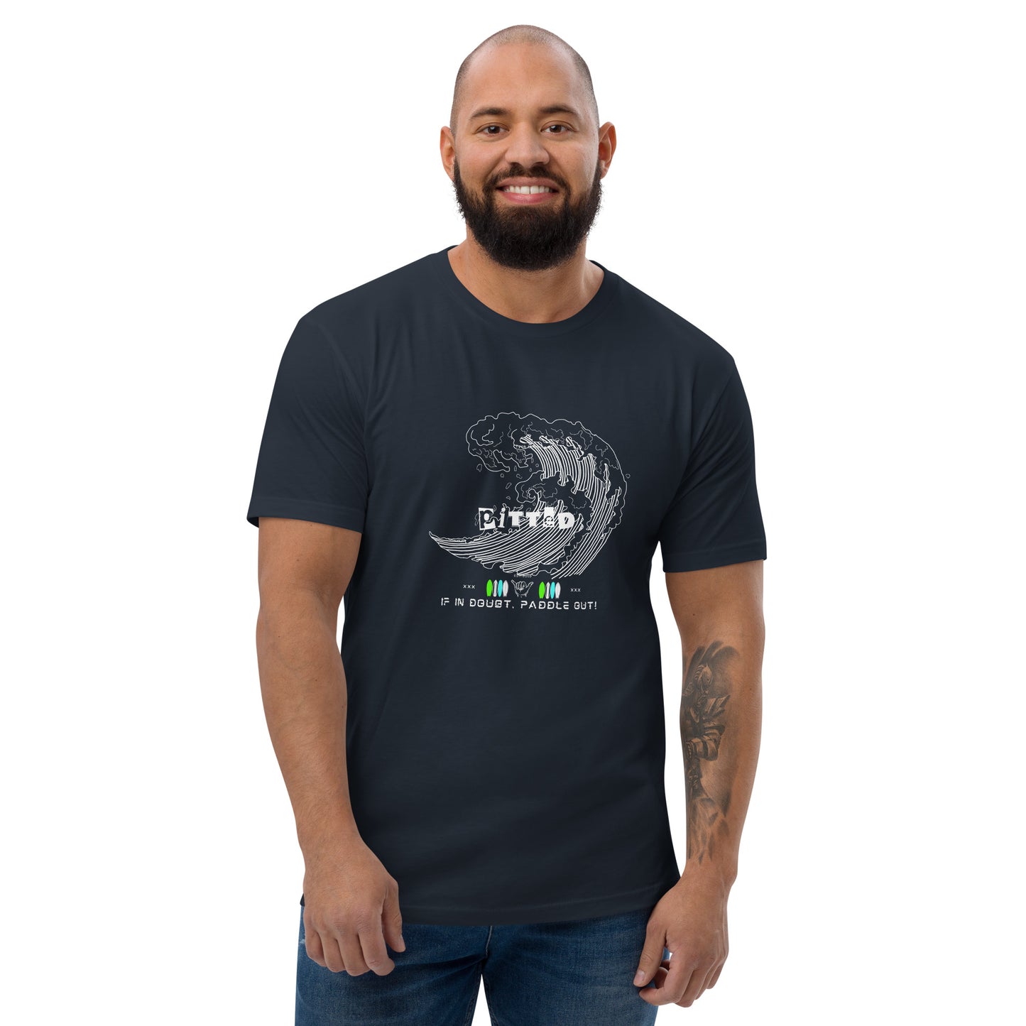If In Doubt, Paddle OUT Surf Tee - Lightweight, Soft, and Sustainable