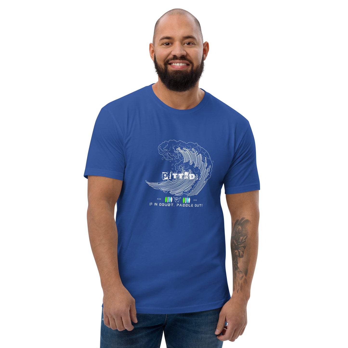 If In Doubt, Paddle OUT Surf Tee - Lightweight, Soft, and Sustainable