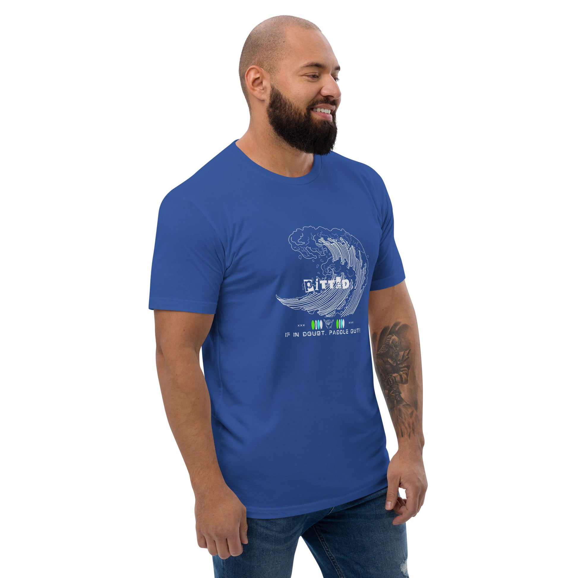 If In Doubt, Paddle OUT Surf Tee - Lightweight, Soft, and Sustainable