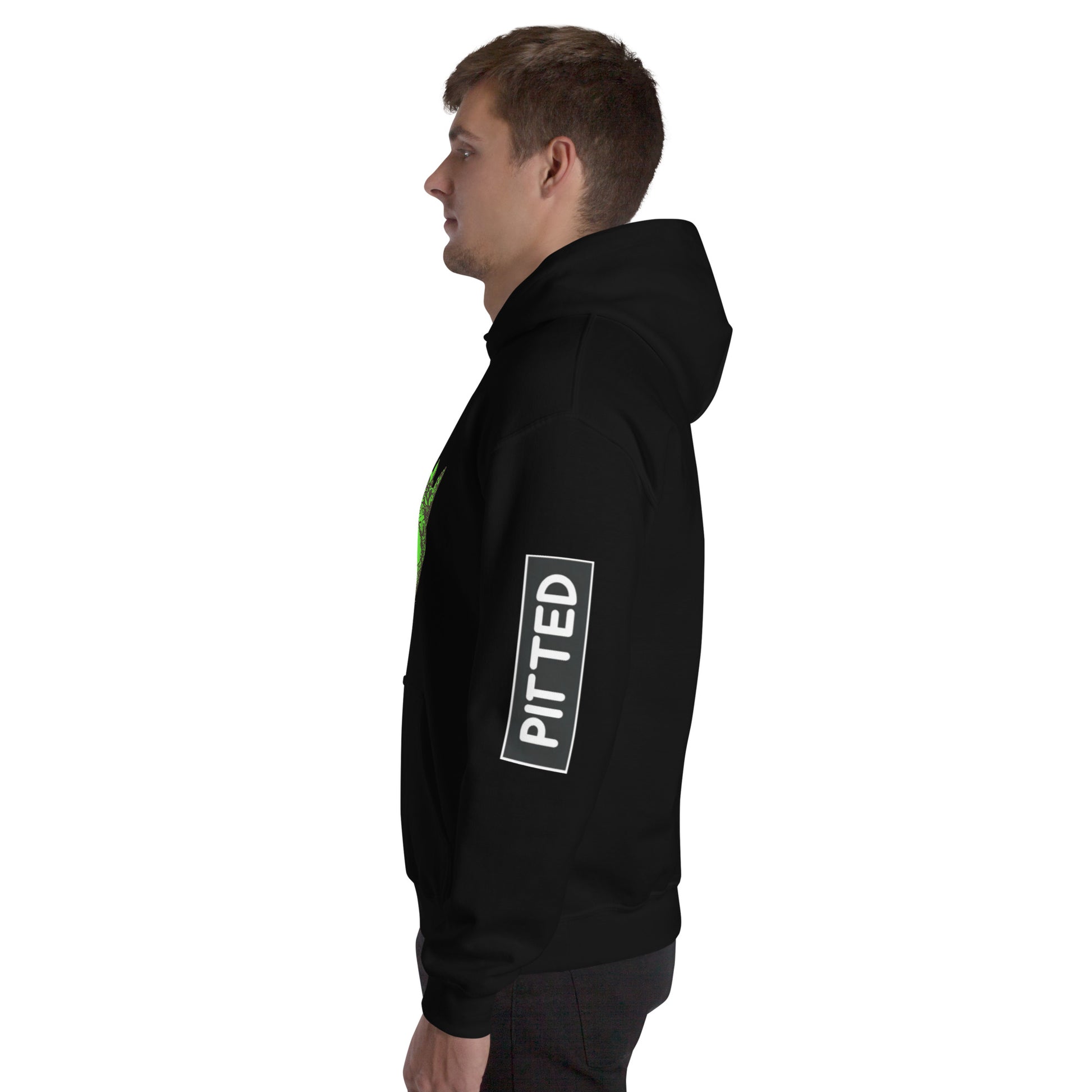 Neon King of Surf Hoodie – Bold, Cozy, and Durable