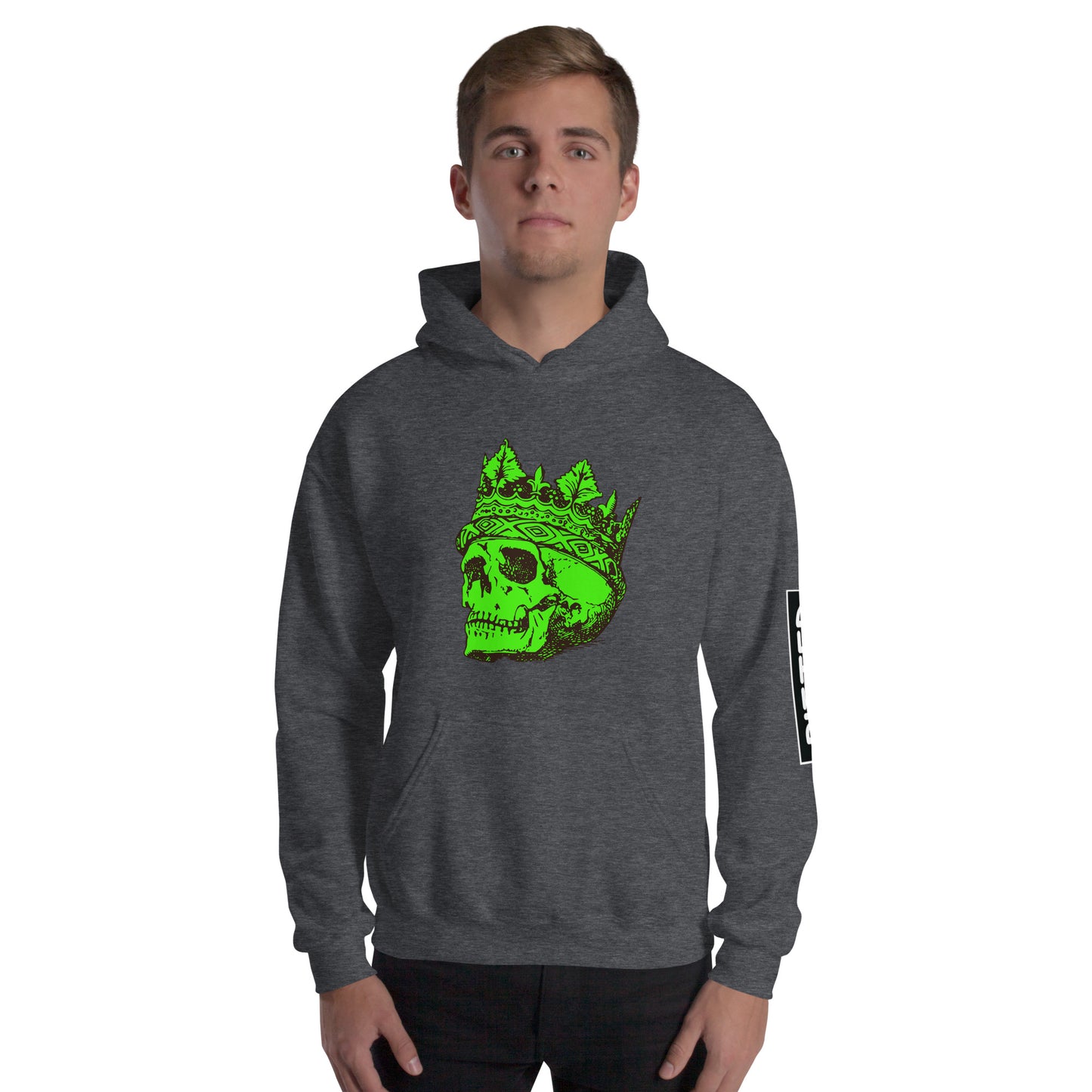 Neon King of Surf Hoodie – Bold, Cozy, and Durable