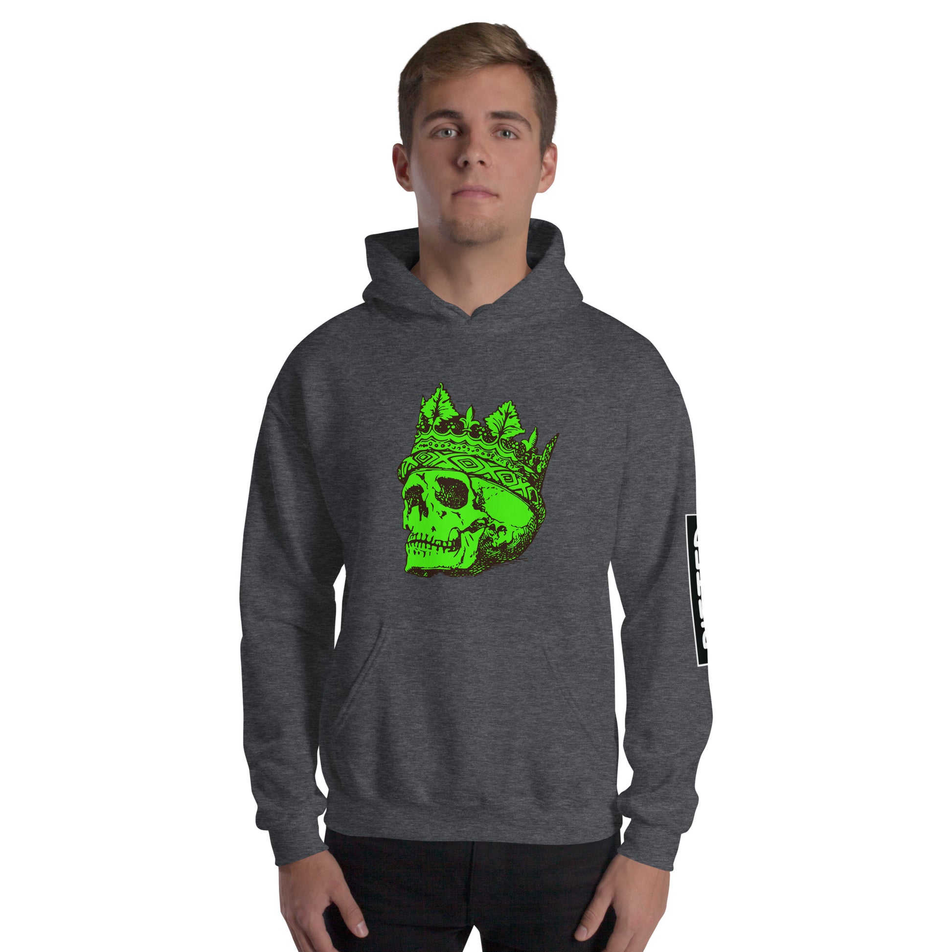 Neon King of Surf Hoodie – Bold, Cozy, and Durable