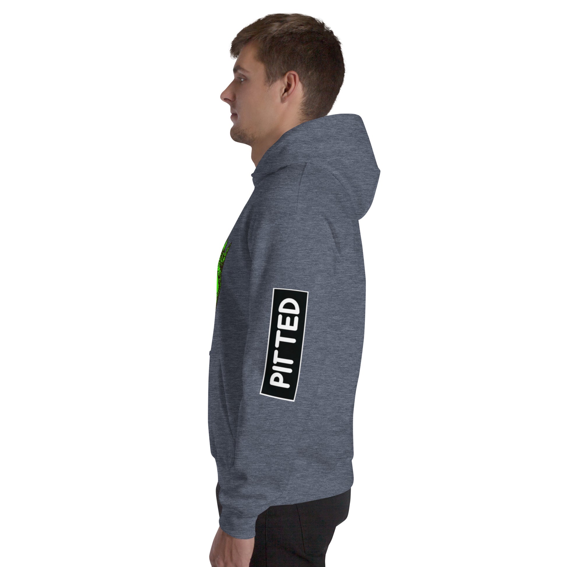 Neon King of Surf Hoodie – Bold, Cozy, and Durable