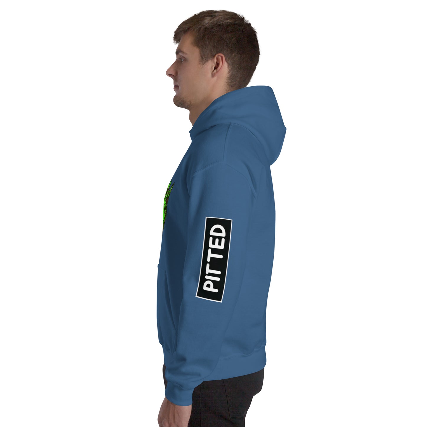 Neon King of Surf Hoodie – Bold, Cozy, and Durable