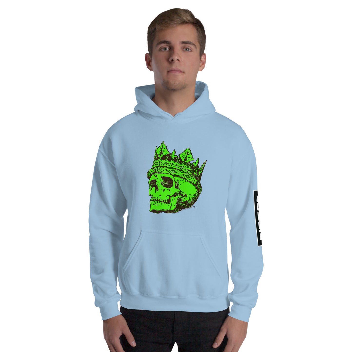 Neon King of Surf Hoodie – Bold, Cozy, and Durable