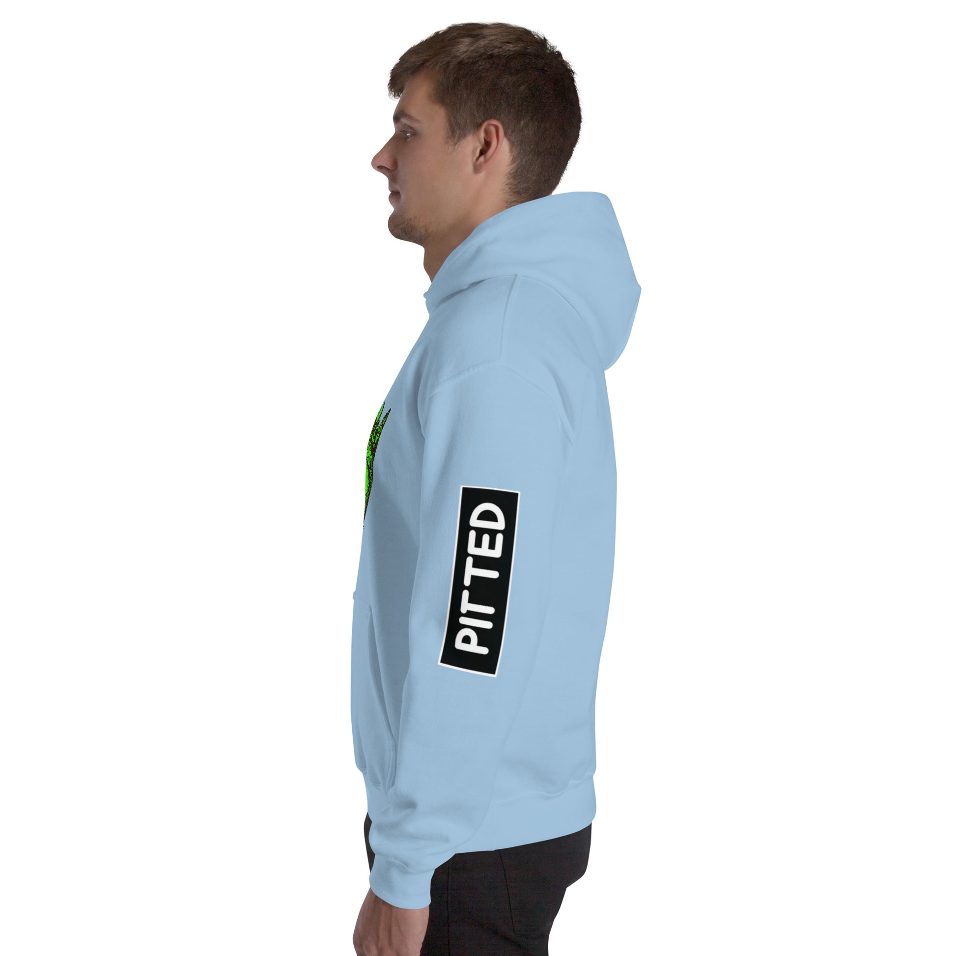 Neon King of Surf Hoodie – Bold, Cozy, and Durable