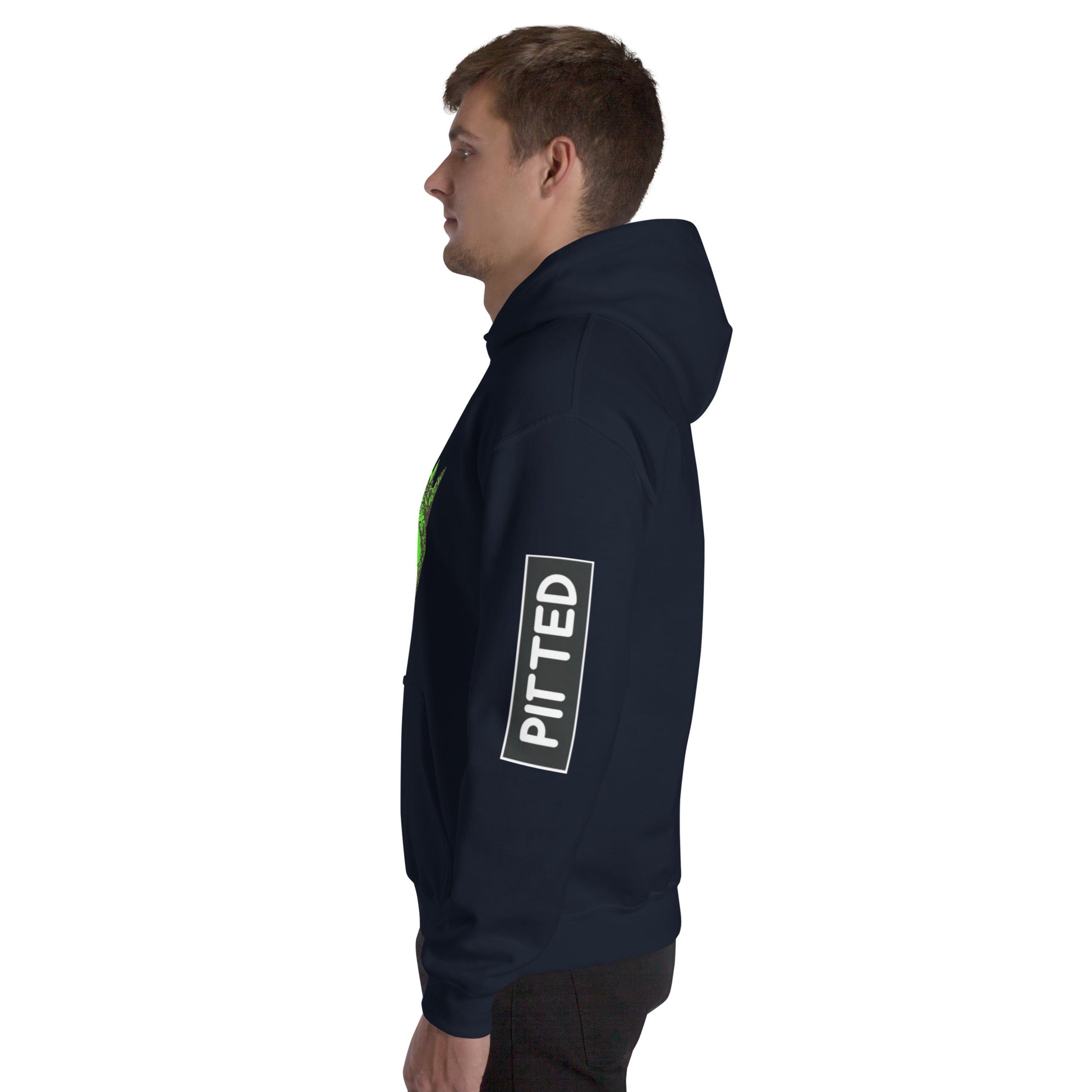Neon King of Surf Hoodie – Bold, Cozy, and Durable