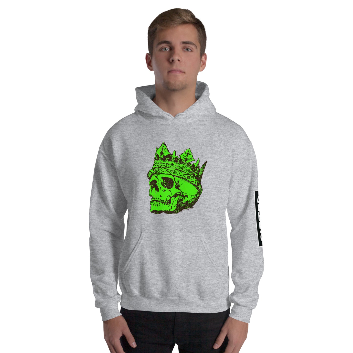 Neon King of Surf Hoodie – Bold, Cozy, and Durable