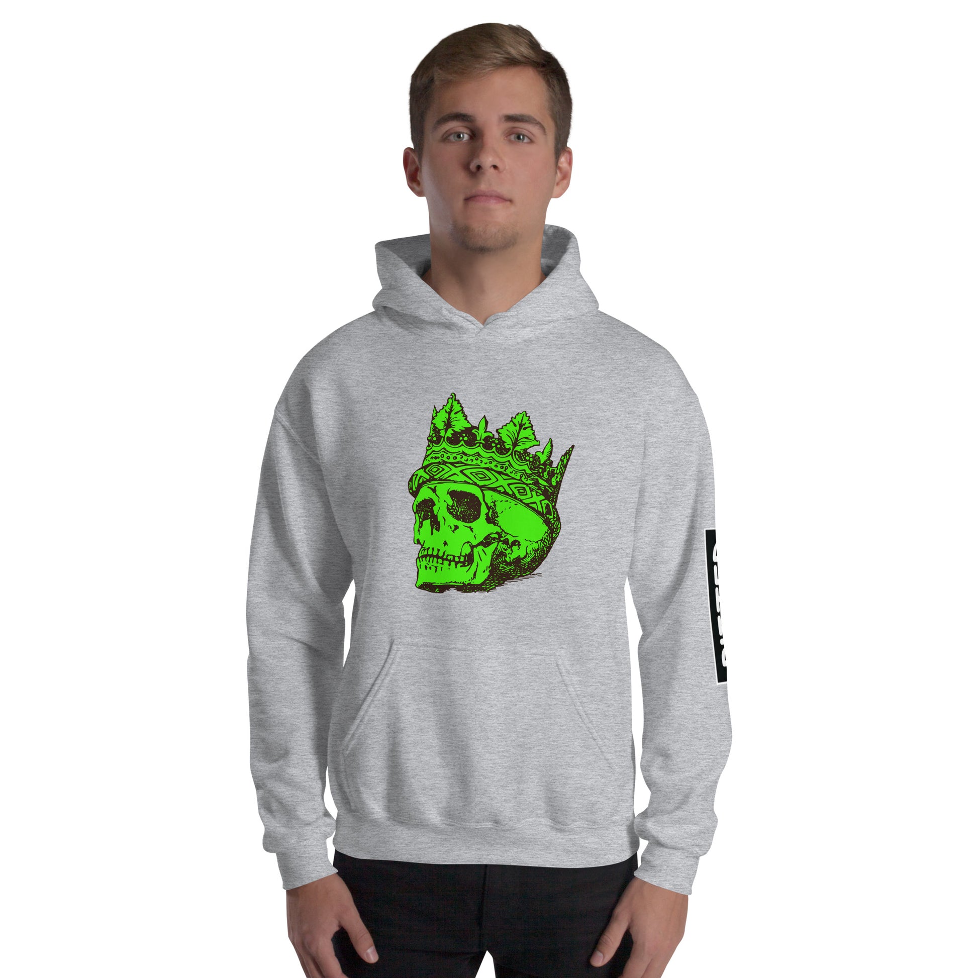 Neon King of Surf Hoodie – Bold, Cozy, and Durable