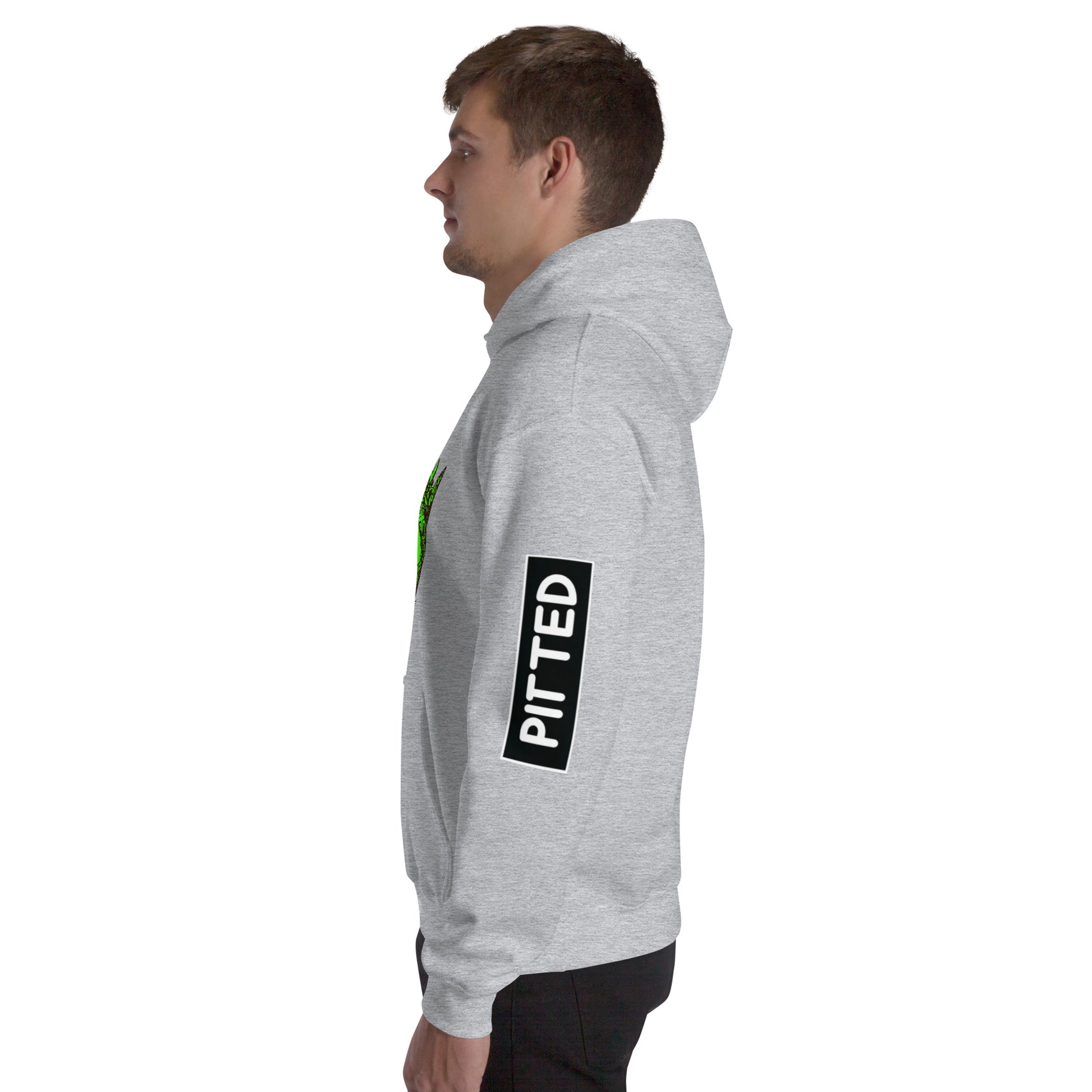 Neon King of Surf Hoodie – Bold, Cozy, and Durable