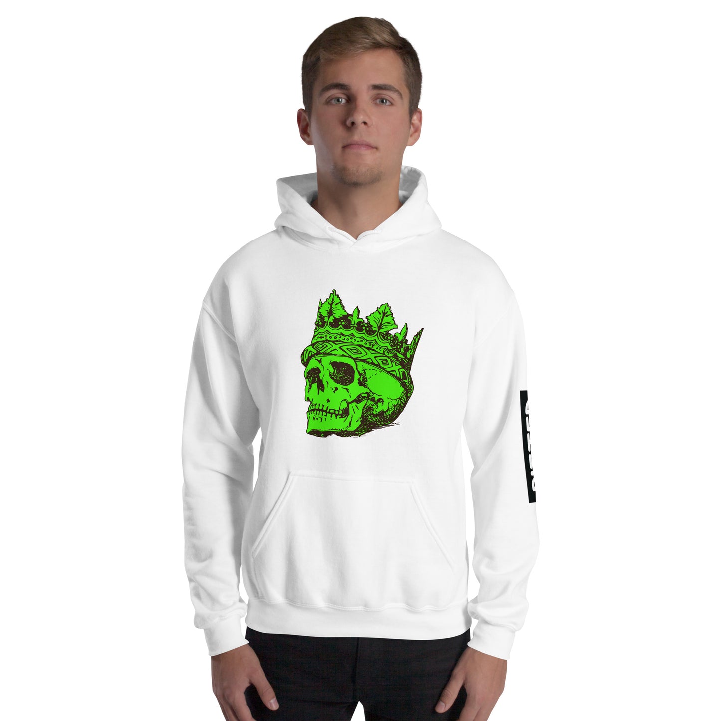 Neon King of Surf Hoodie – Bold, Cozy, and Durable
