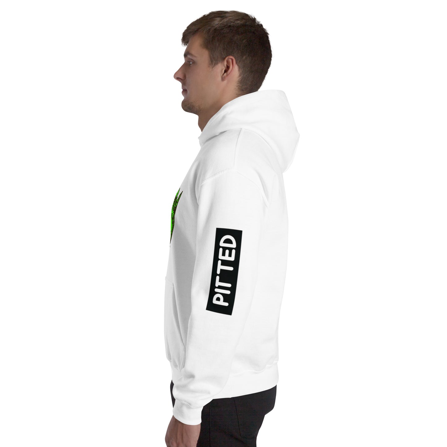 Neon King of Surf Hoodie – Bold, Cozy, and Durable