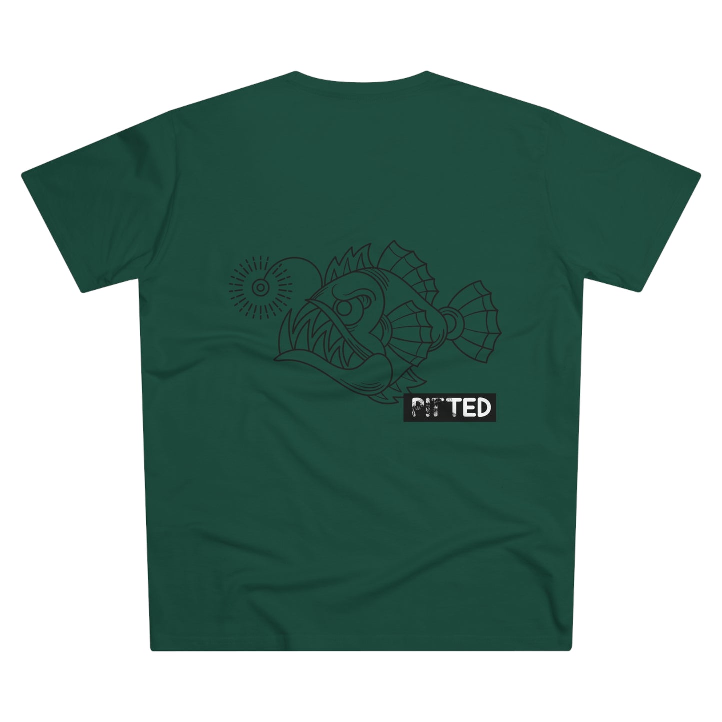 PITTED Angry Angler Graphic T-Shirt – Modern & Durable