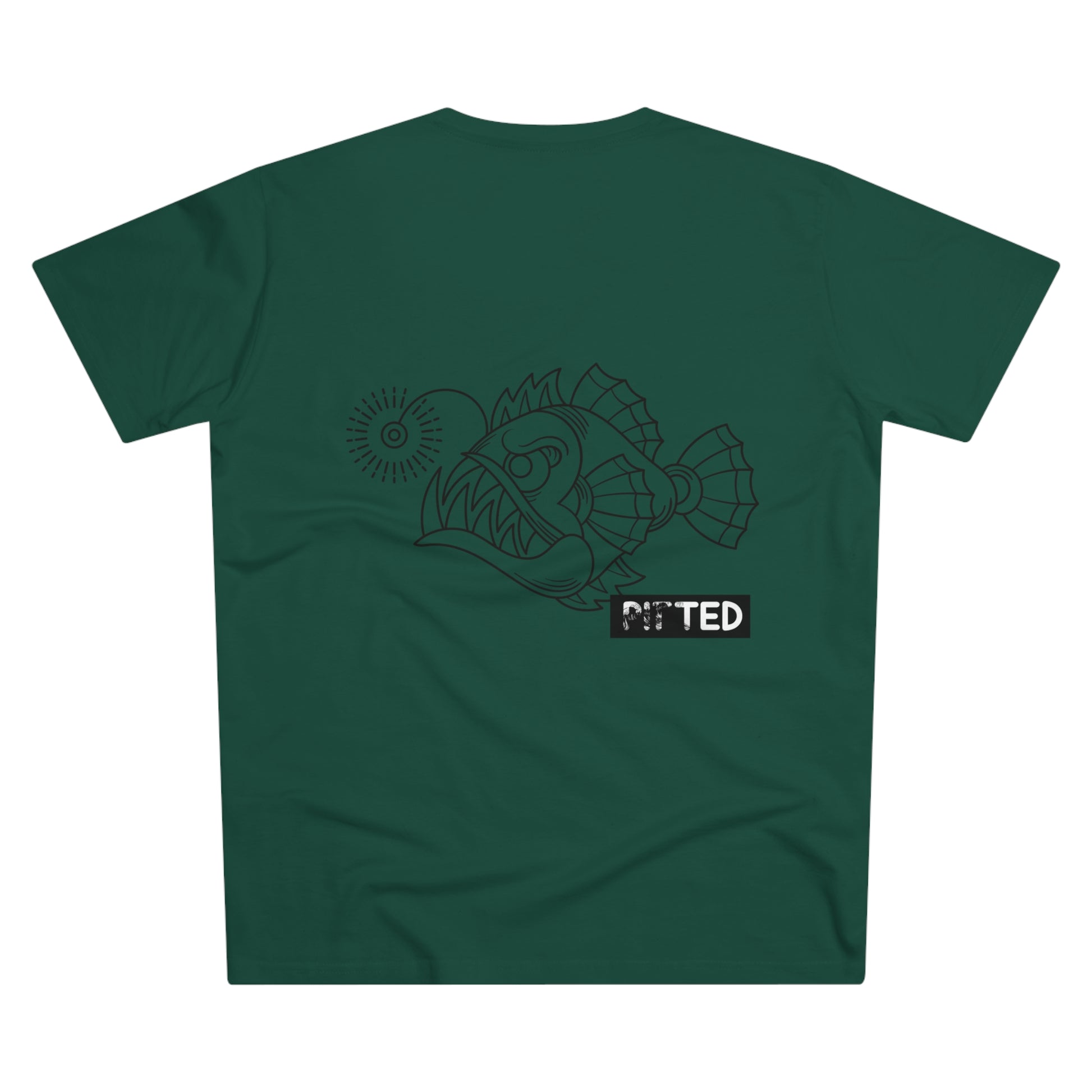 PITTED Angry Angler Graphic T-Shirt – Modern & Durable