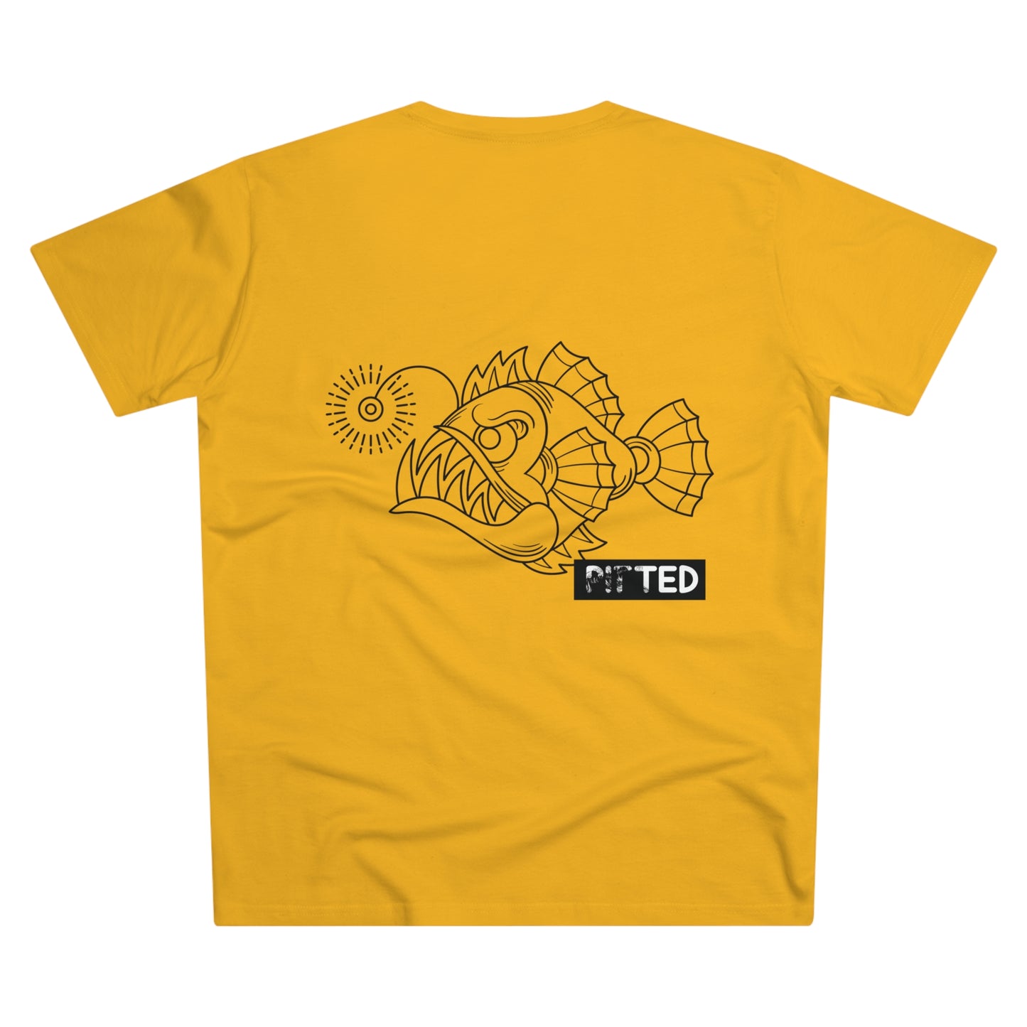 PITTED Angry Angler Graphic T-Shirt – Modern & Durable