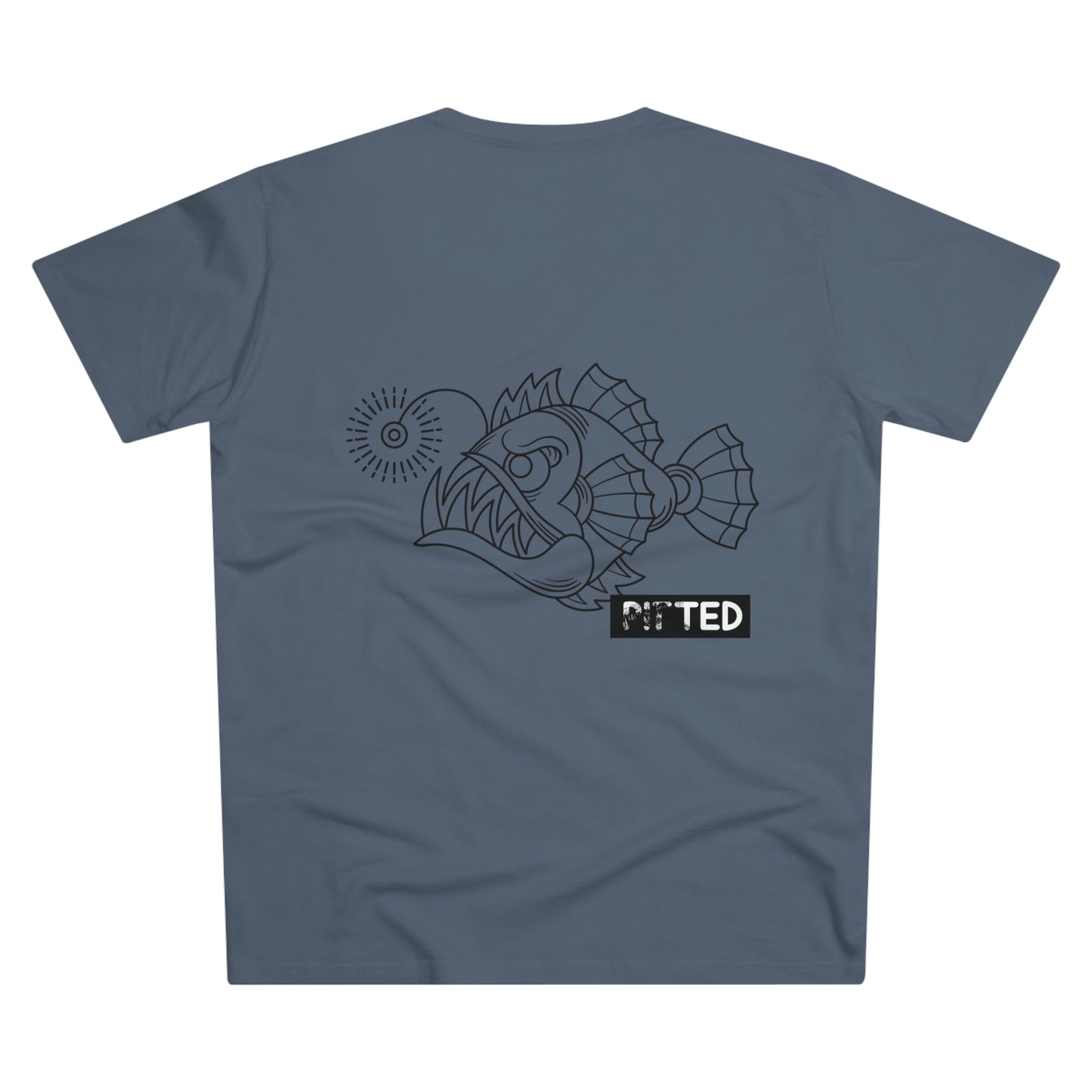 PITTED Angry Angler Graphic T-Shirt – Modern & Durable
