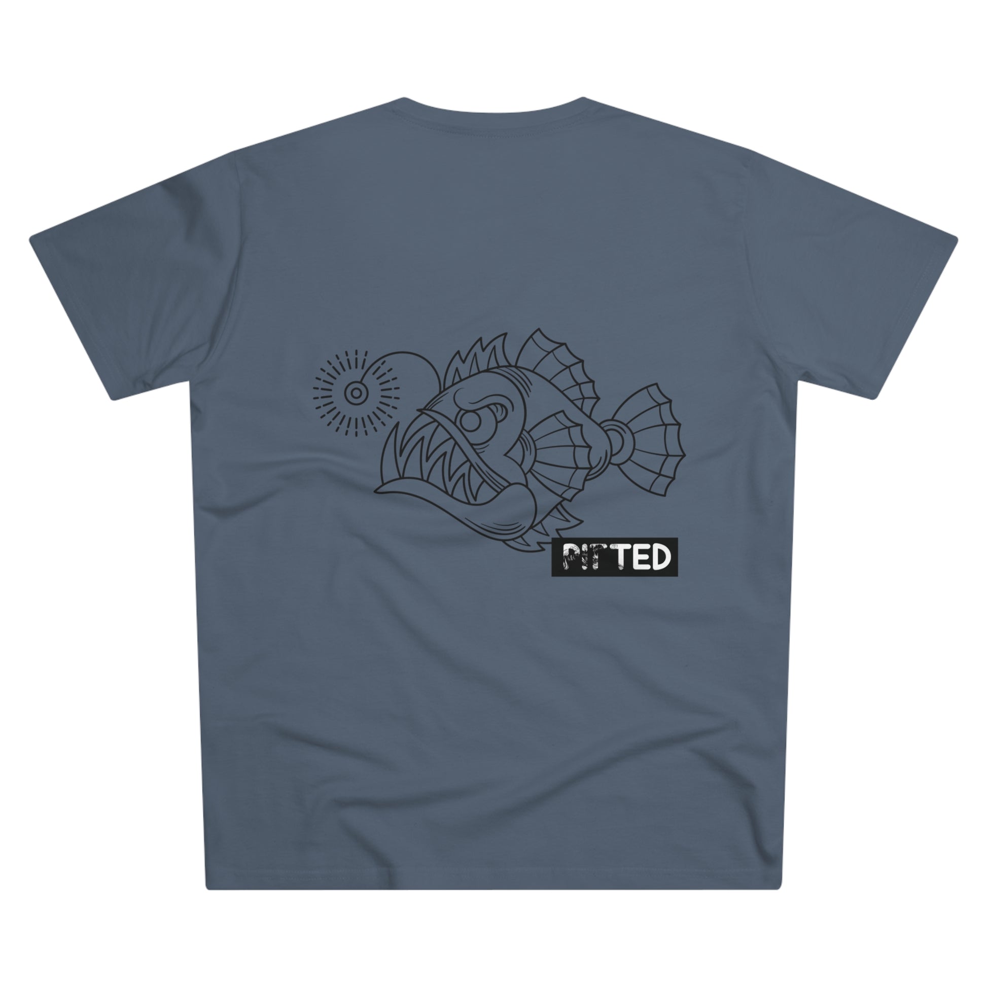 PITTED Angry Angler Graphic T-Shirt – Modern & Durable
