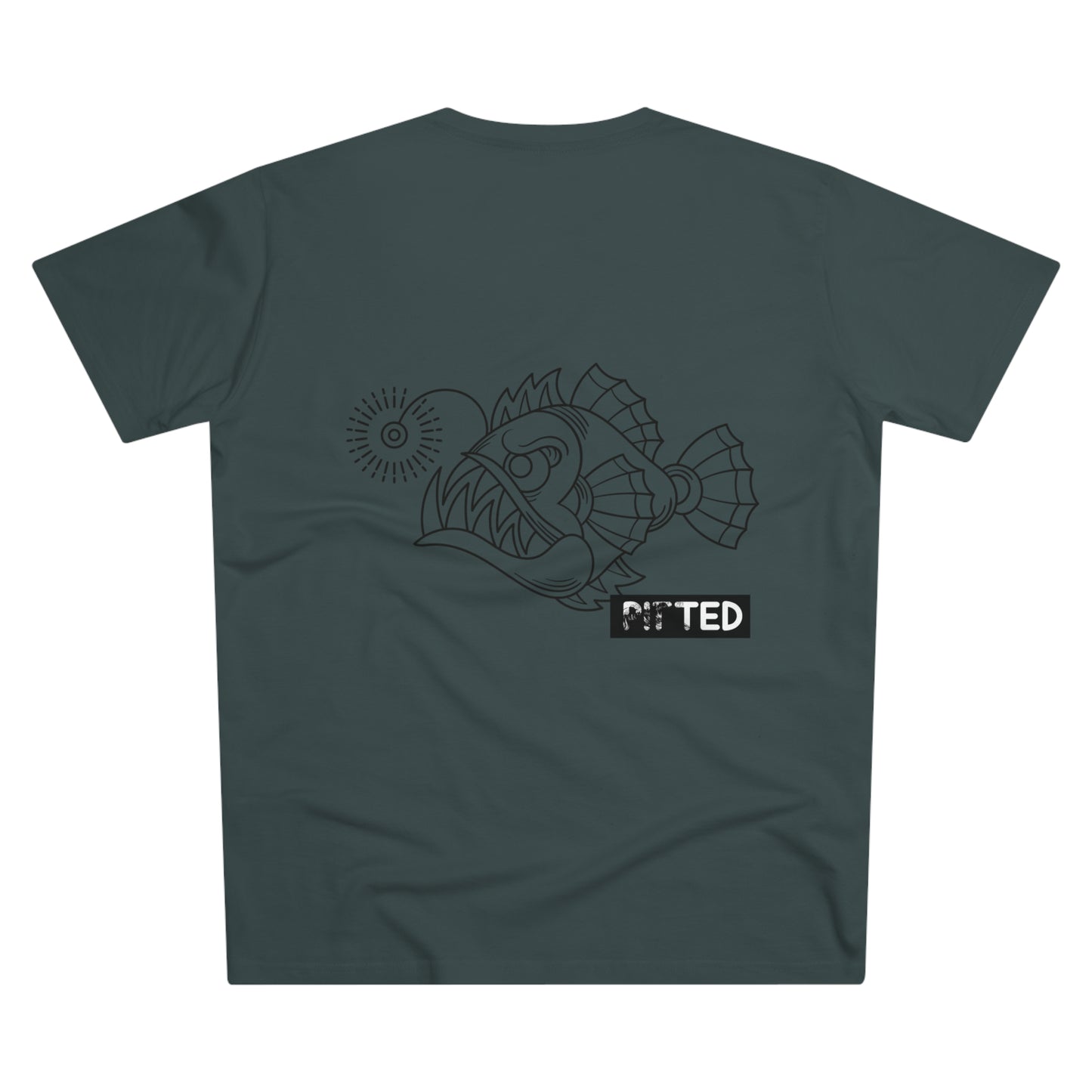 PITTED Angry Angler Graphic T-Shirt – Modern & Durable