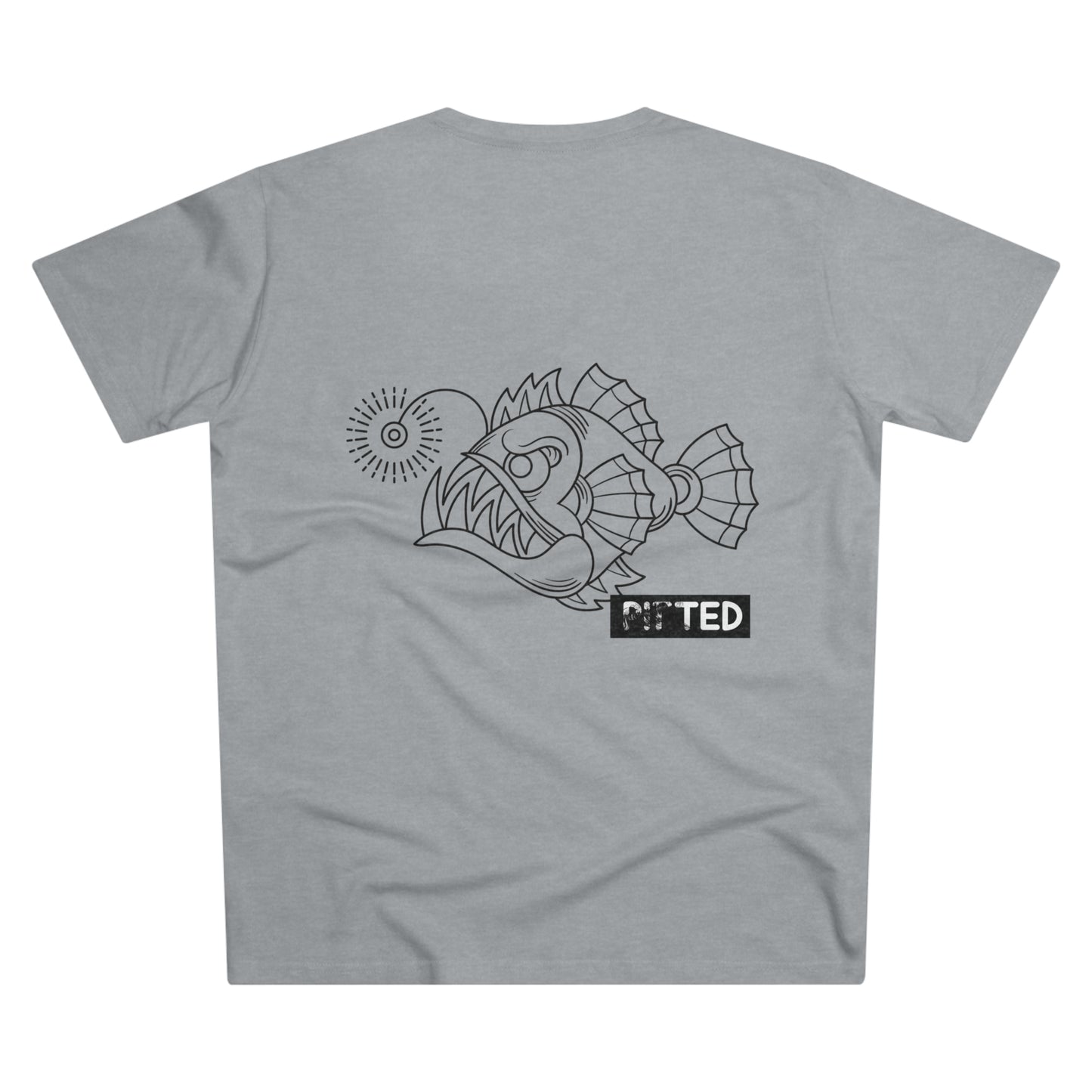PITTED Angry Angler Graphic T-Shirt – Modern & Durable